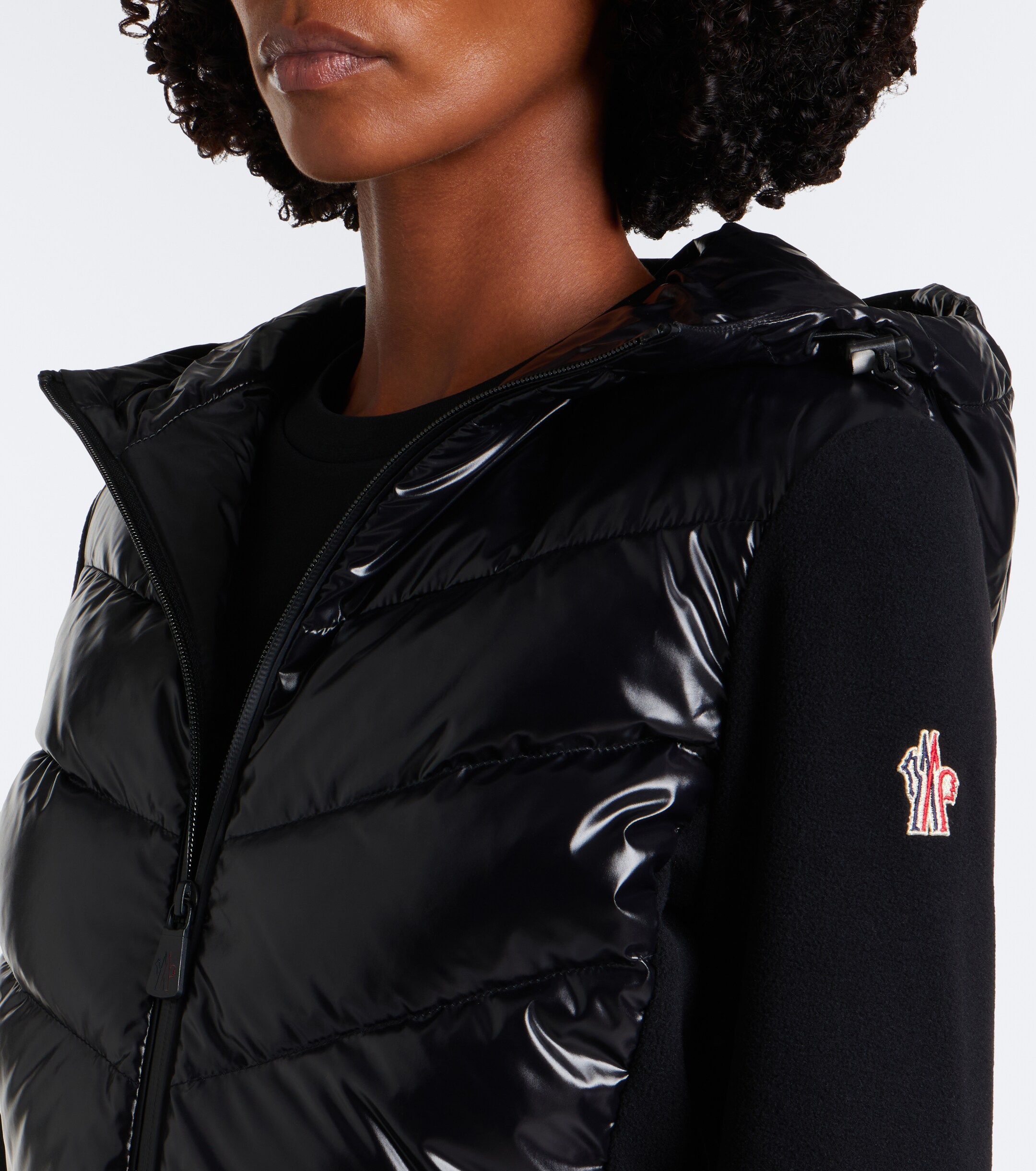 MONCLER GRENOBLE Moncler Grenoble Down-paneled ski jacket