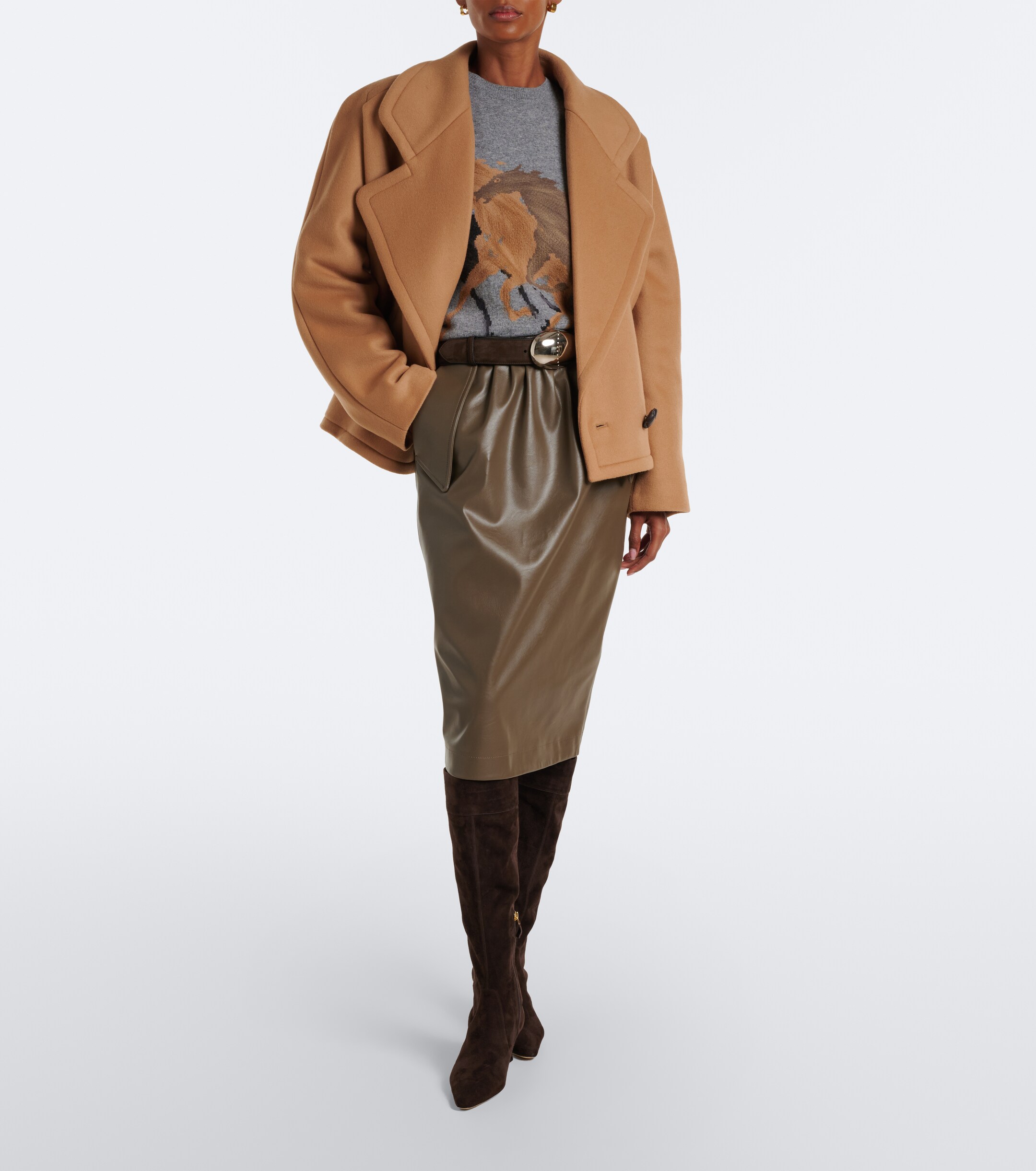 Malone Souliers Malone Souliers Riva suede knee-high boots
