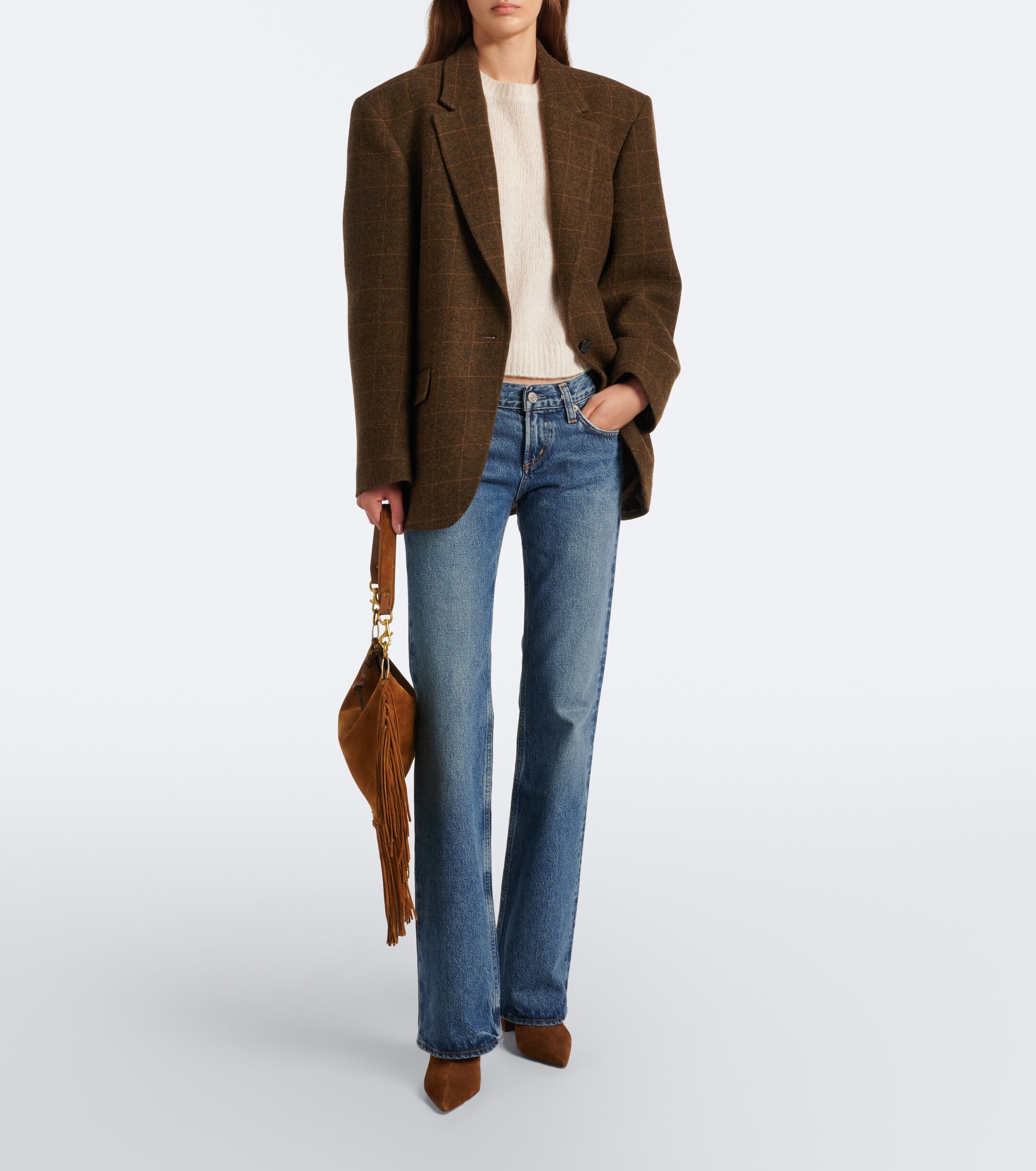 AQUAZZURA Aquazzura Saint Honoré suede ankle boots