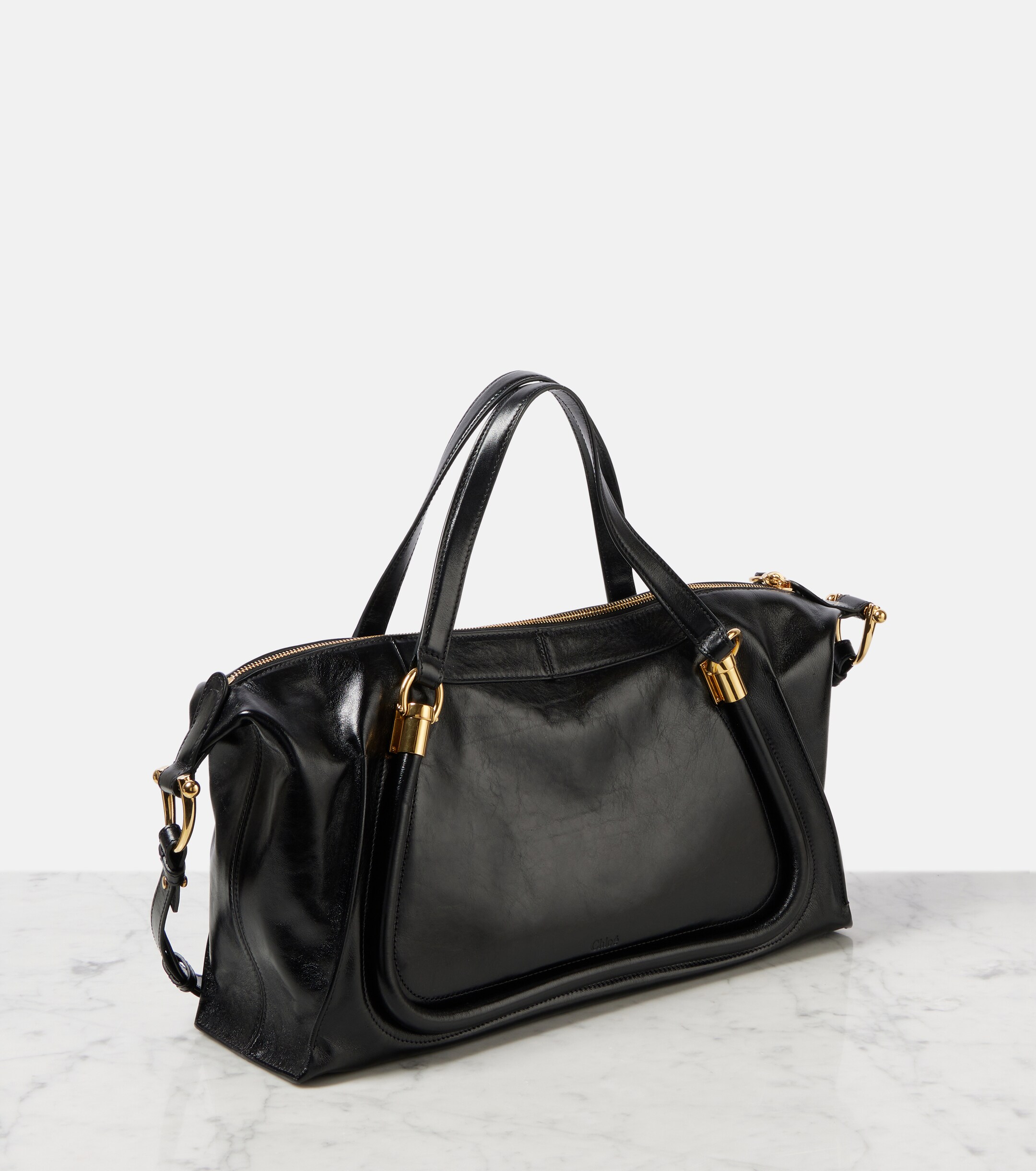 Chloé Paraty 24 Medium leather shoulder bag
