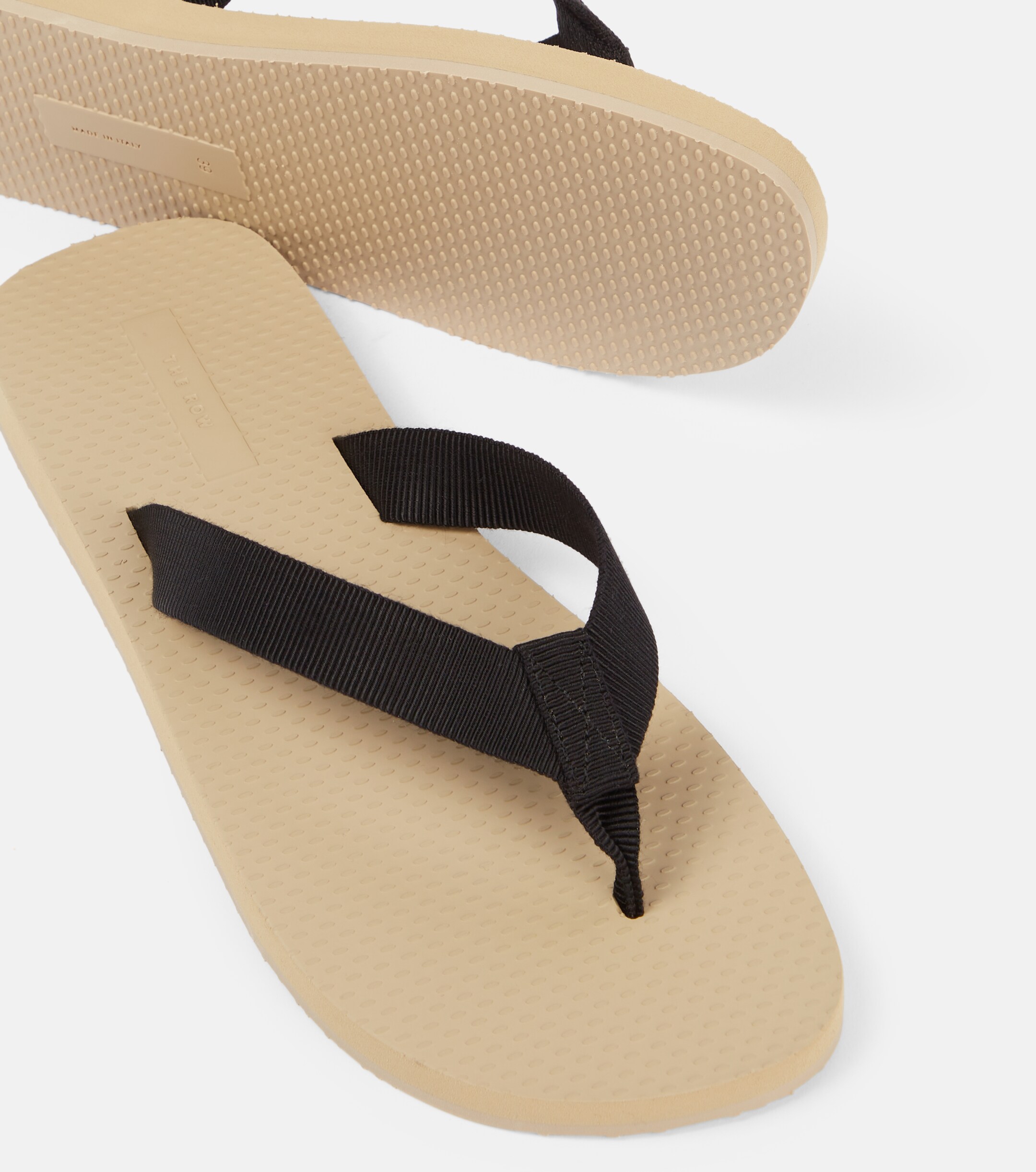 The Row Dune Classic leather thong sandals thumbnail