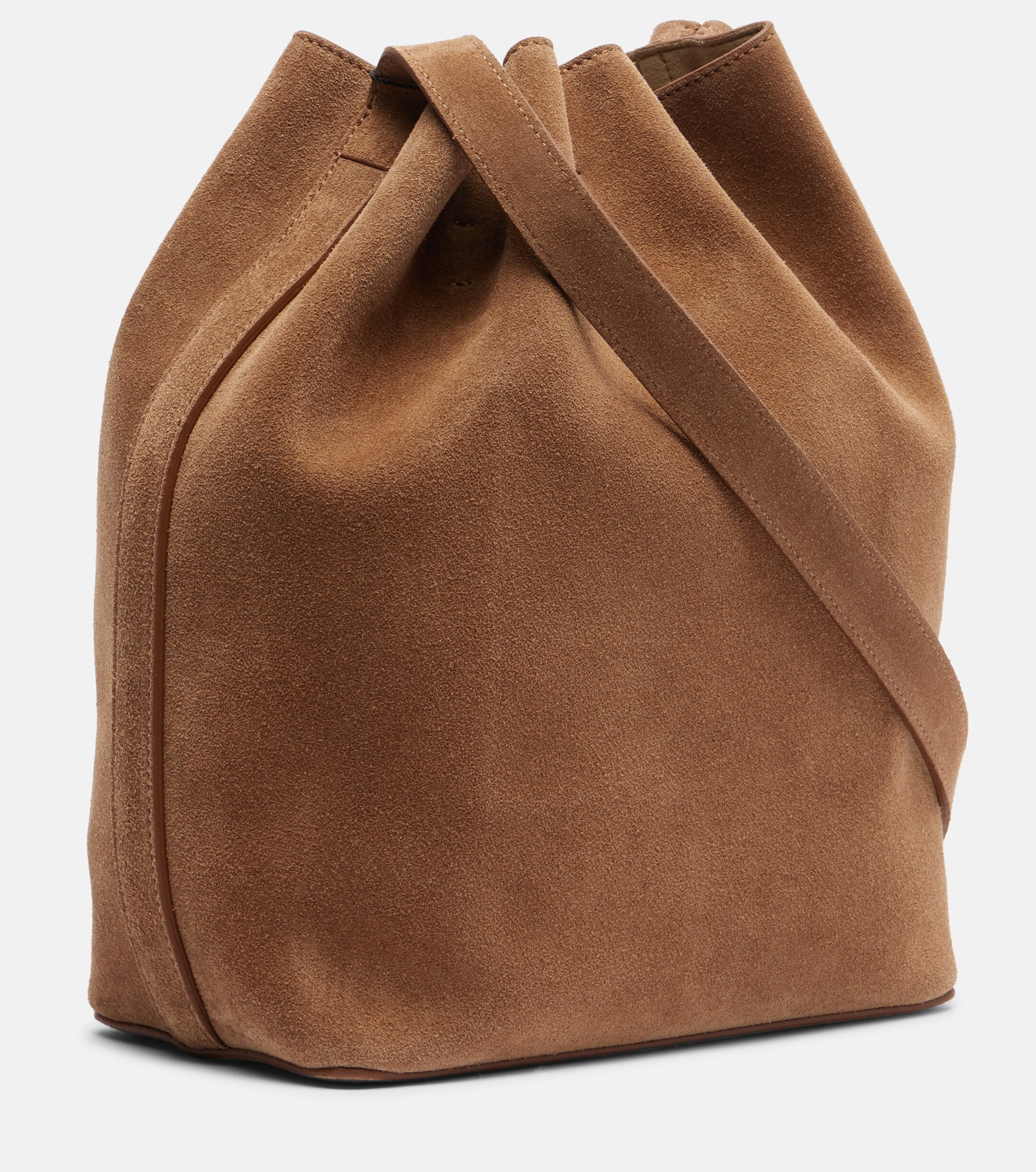AESTHER EKME Marin Medium suede shoulder bag thumbnail