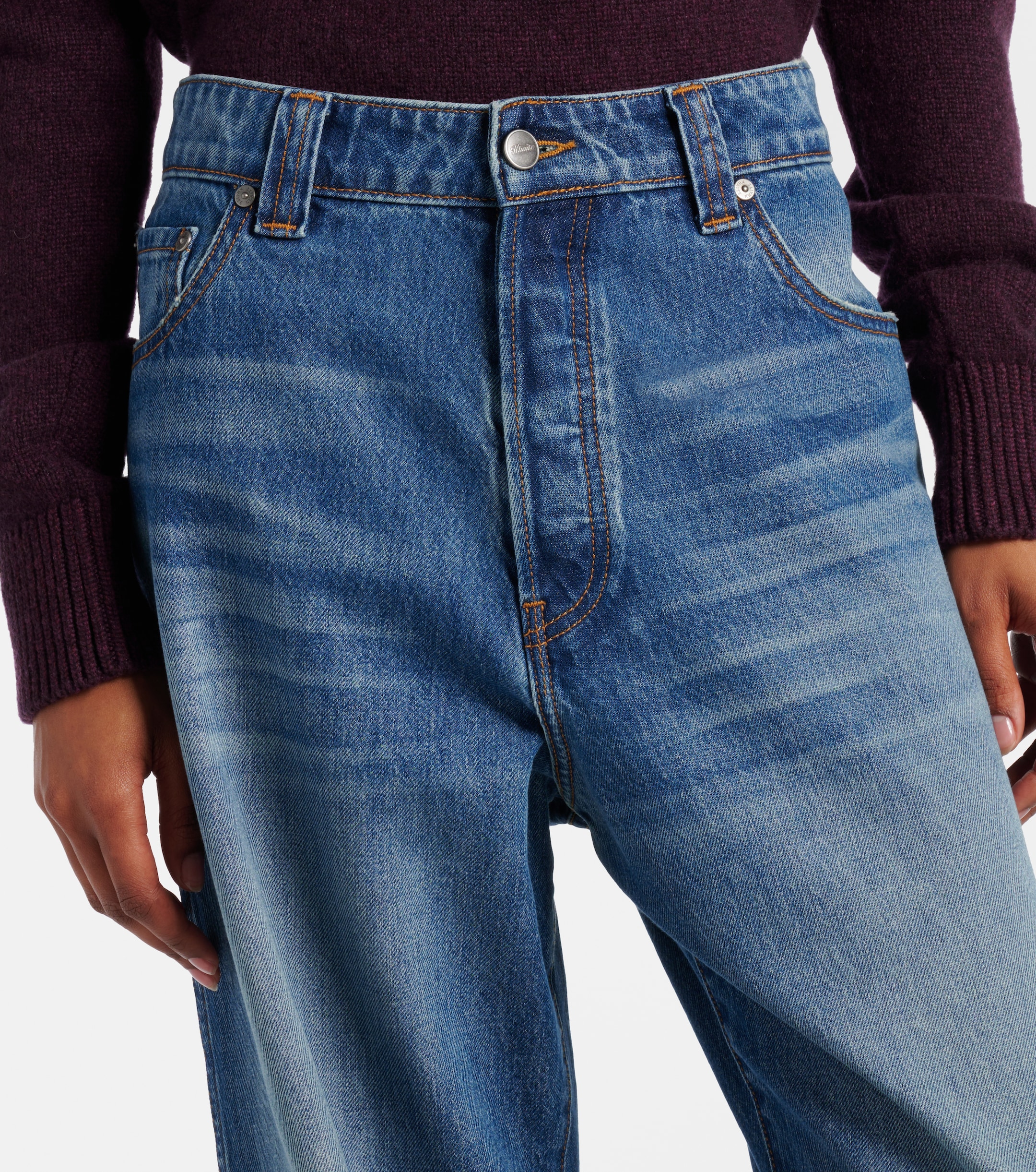 KHAITE Winslow wide-leg jeans