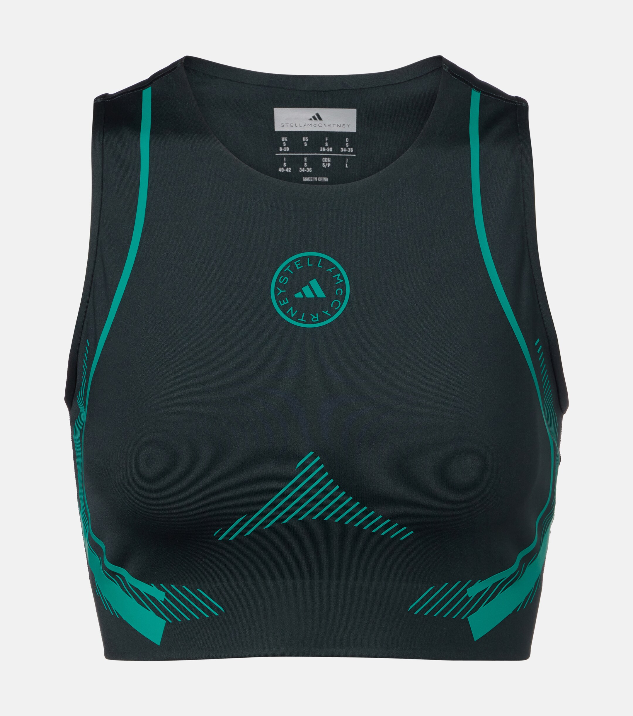 adidas by Stella McCartney Adidas by Stella McCartney Logo crop top