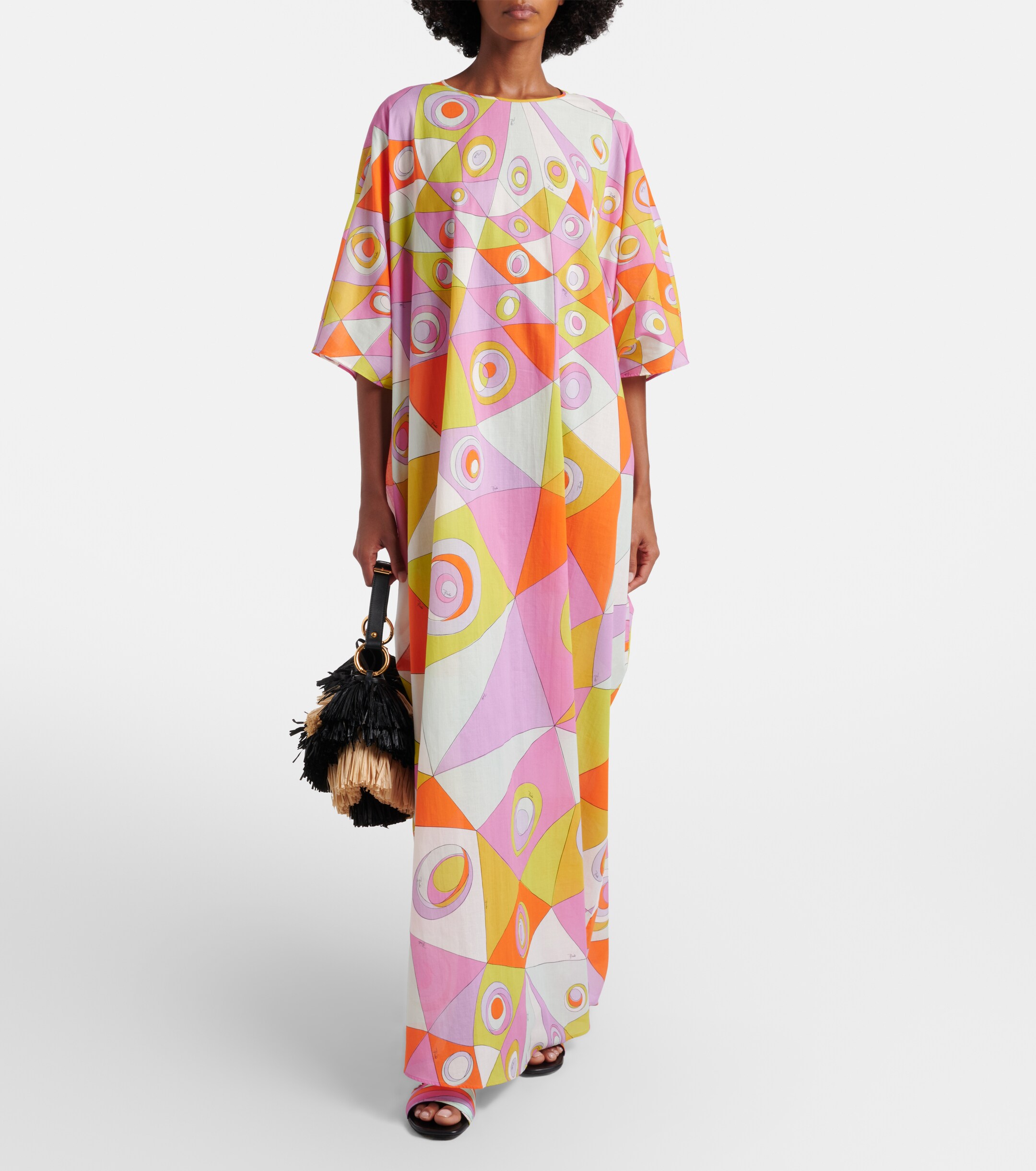Pucci Pucci Iride cotton kaftan