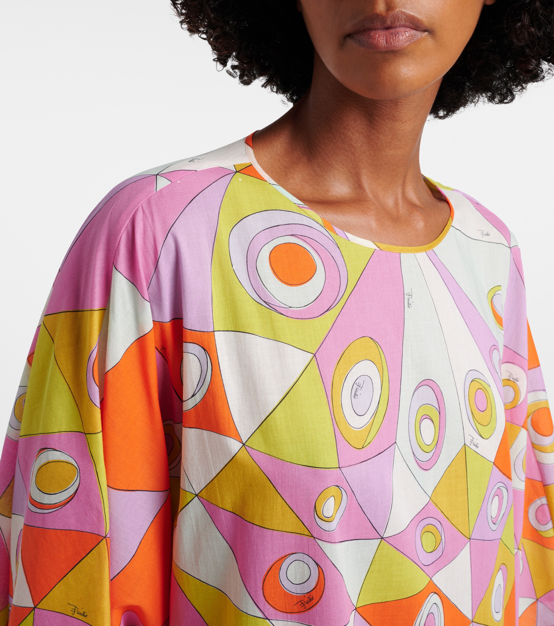 Pucci Pucci Iride cotton kaftan