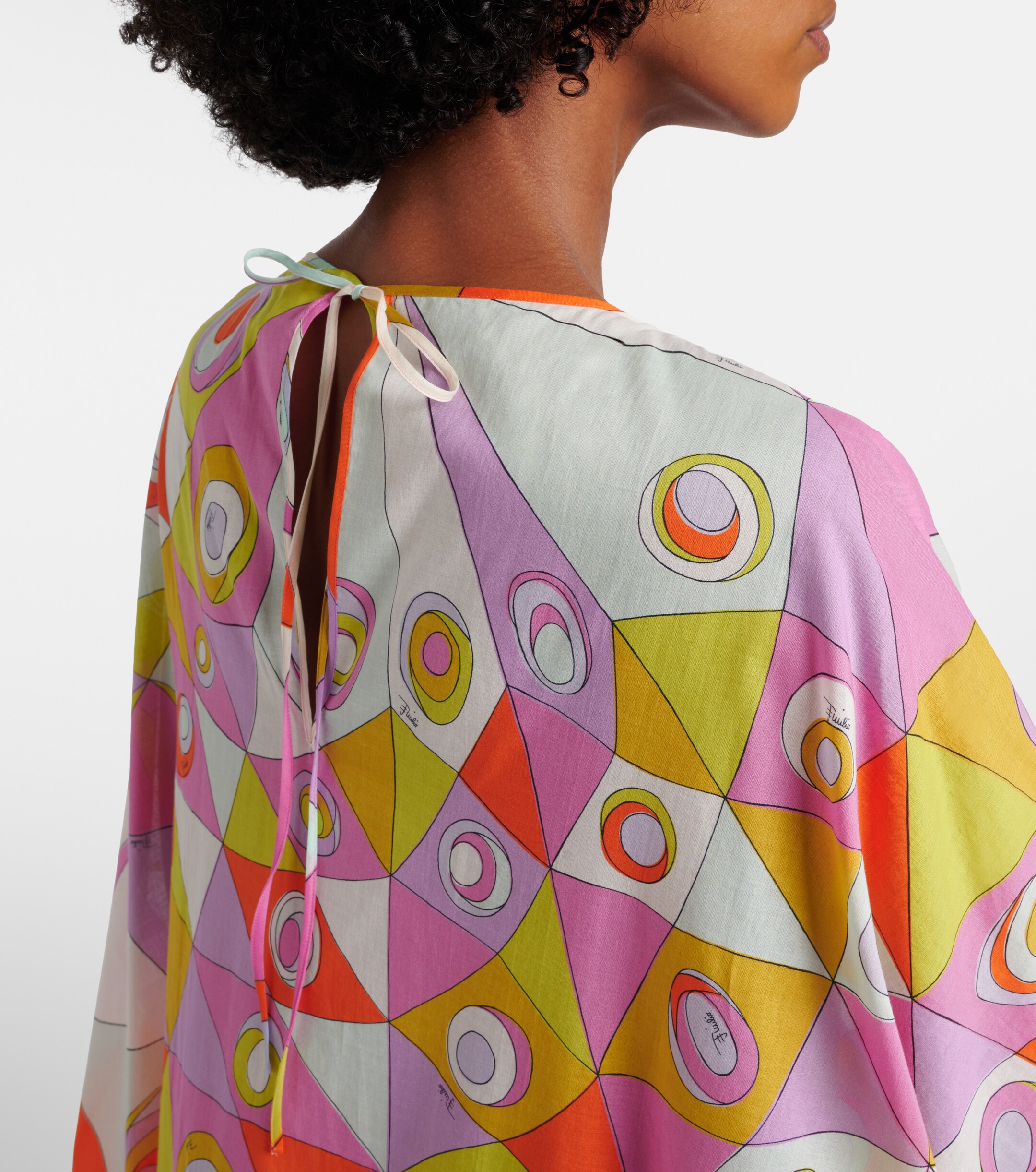 Pucci Pucci Iride cotton kaftan