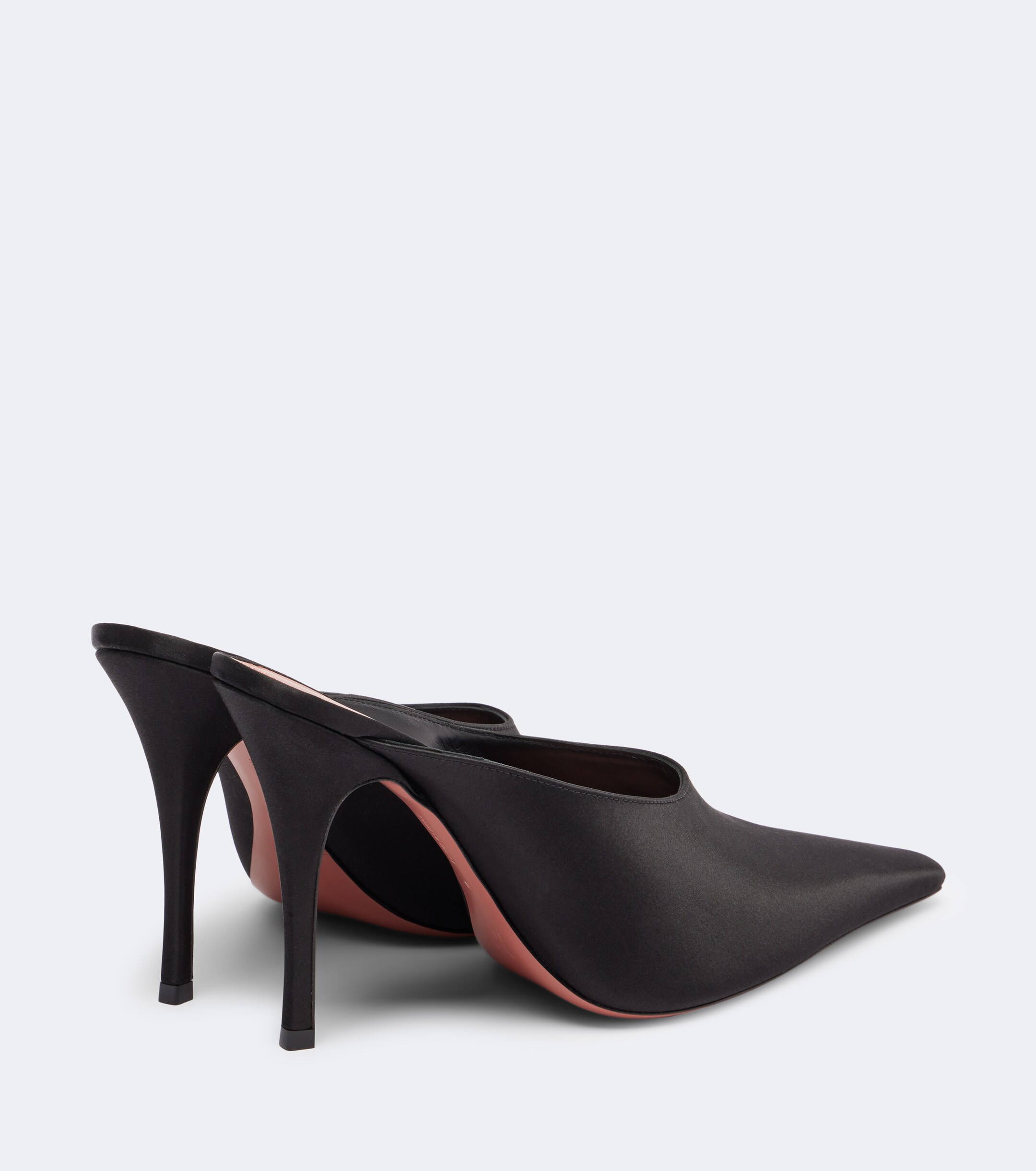 AMINA MUADDI Amina Muaddi Felicia satin mules
