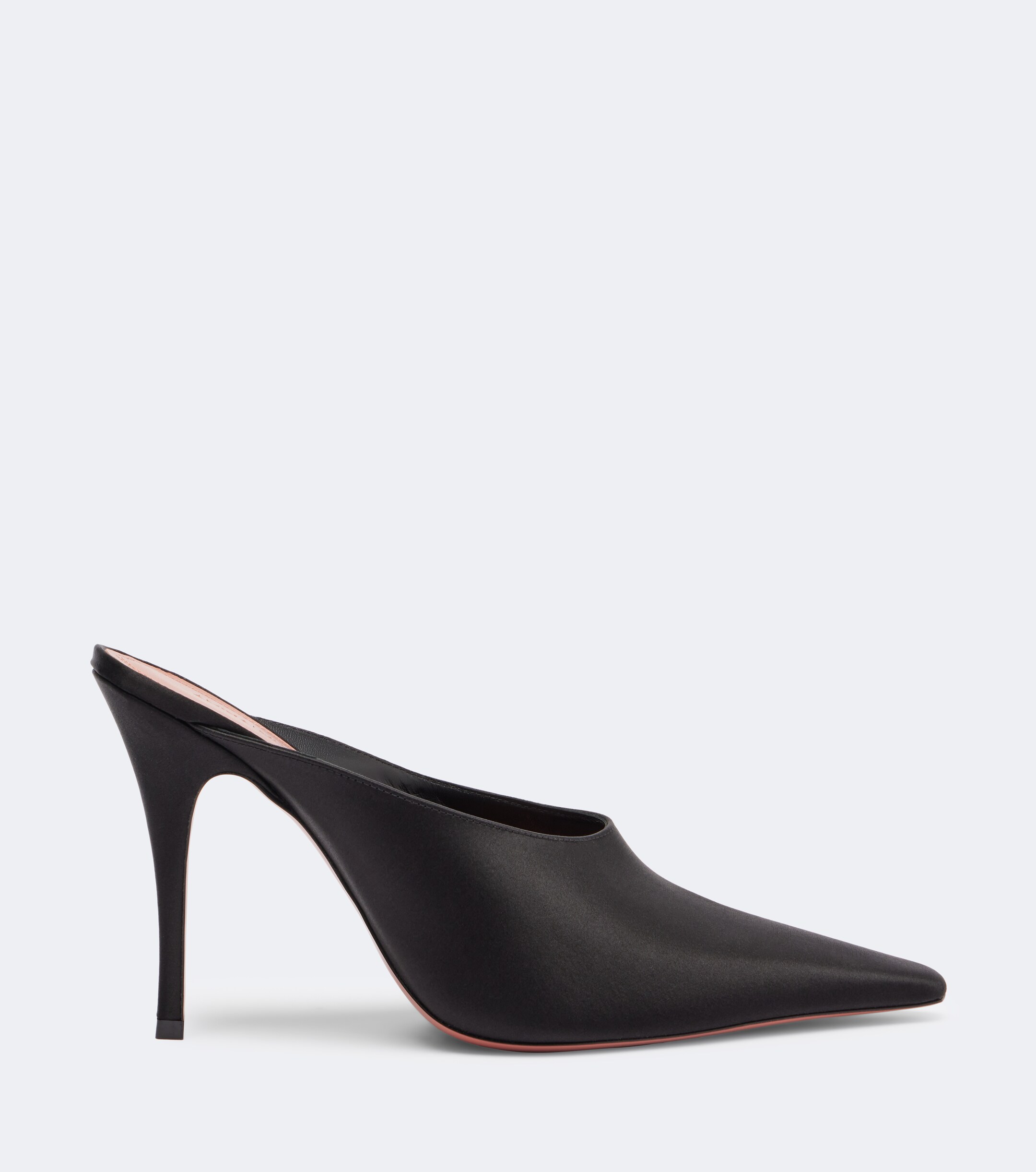 AMINA MUADDI Amina Muaddi Felicia satin mules