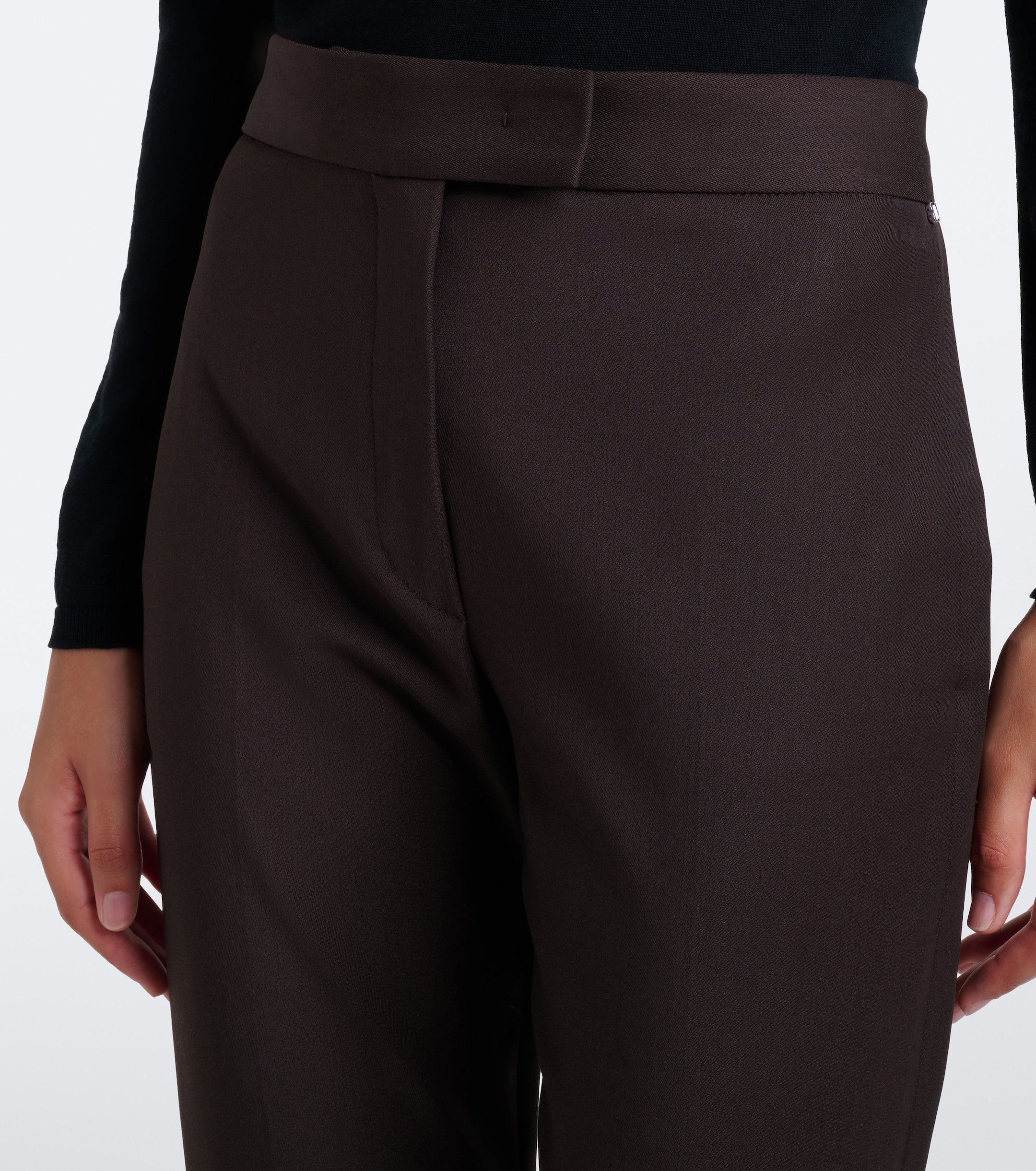 Sportmax Sportmax Wool-blend flared pants