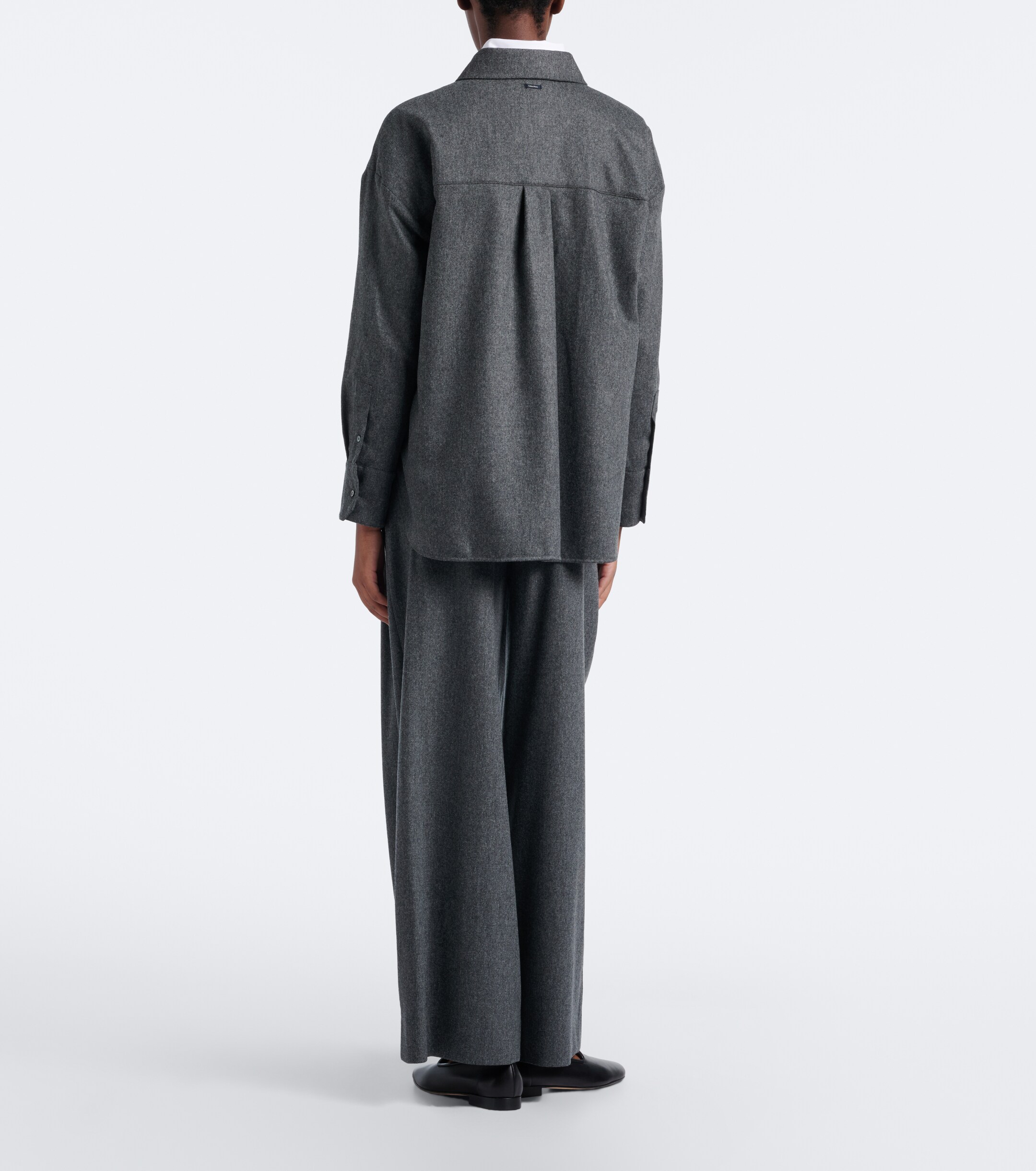 S Max Mara 'S Max Mara Pleated wool wide-leg pants