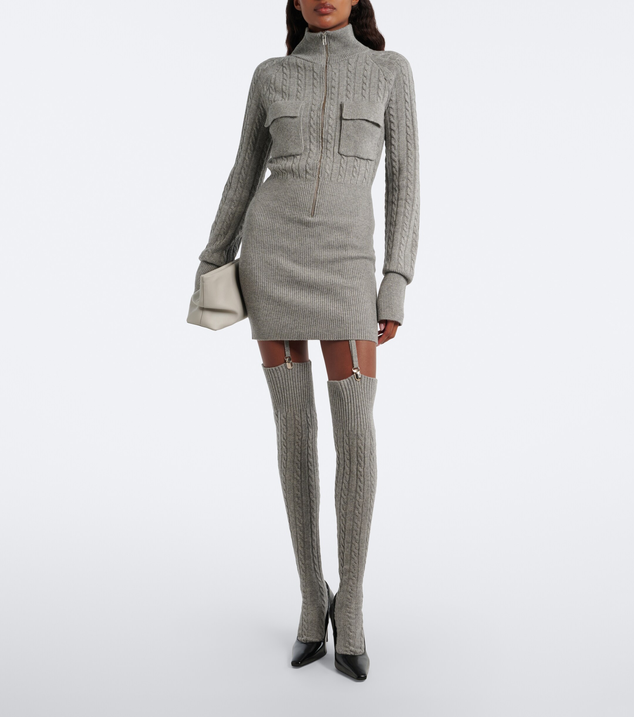 Aya Muse Aya Muse Rovo minidress and over-the-knee socks set