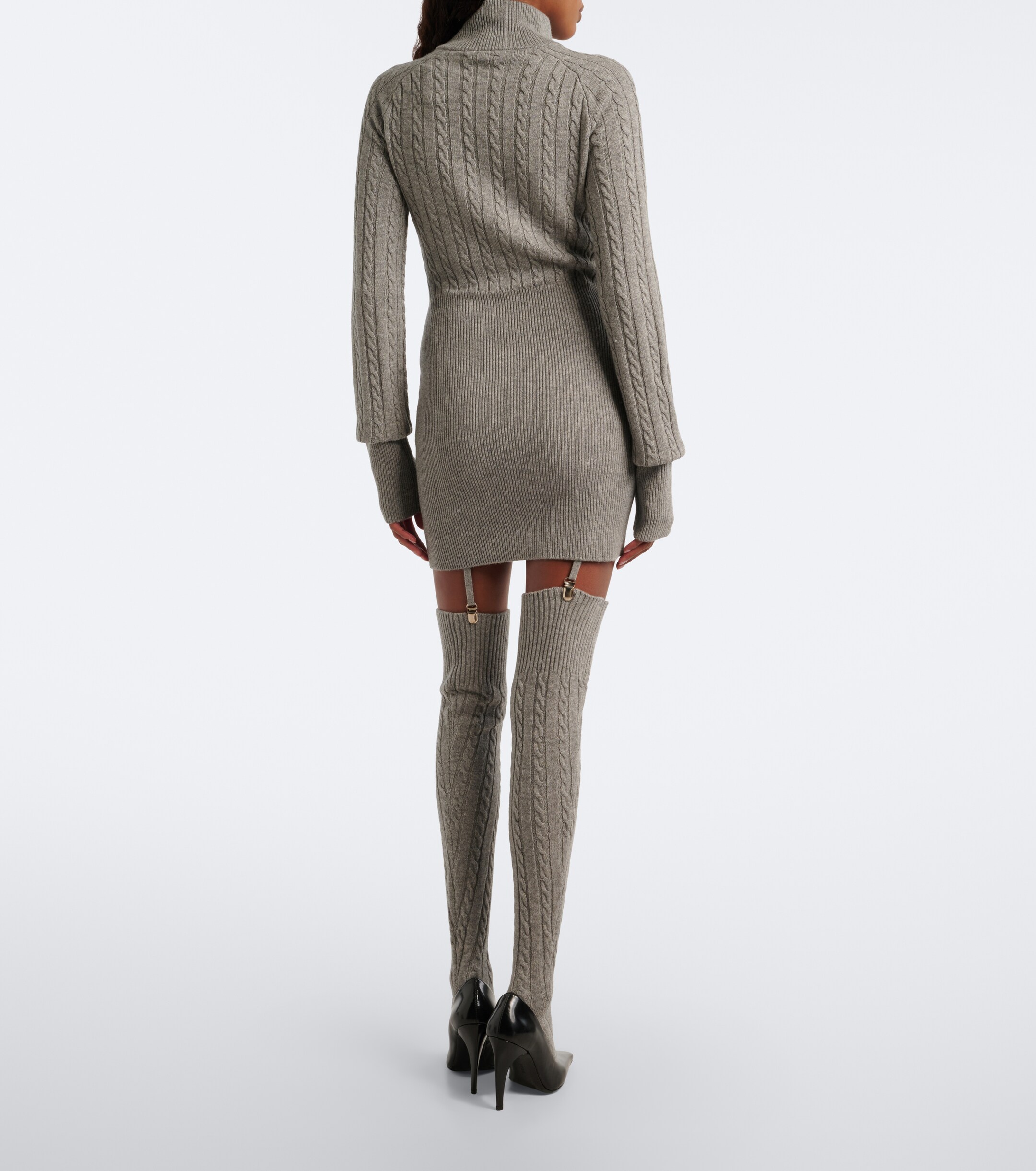 Aya Muse Aya Muse Rovo minidress and over-the-knee socks set