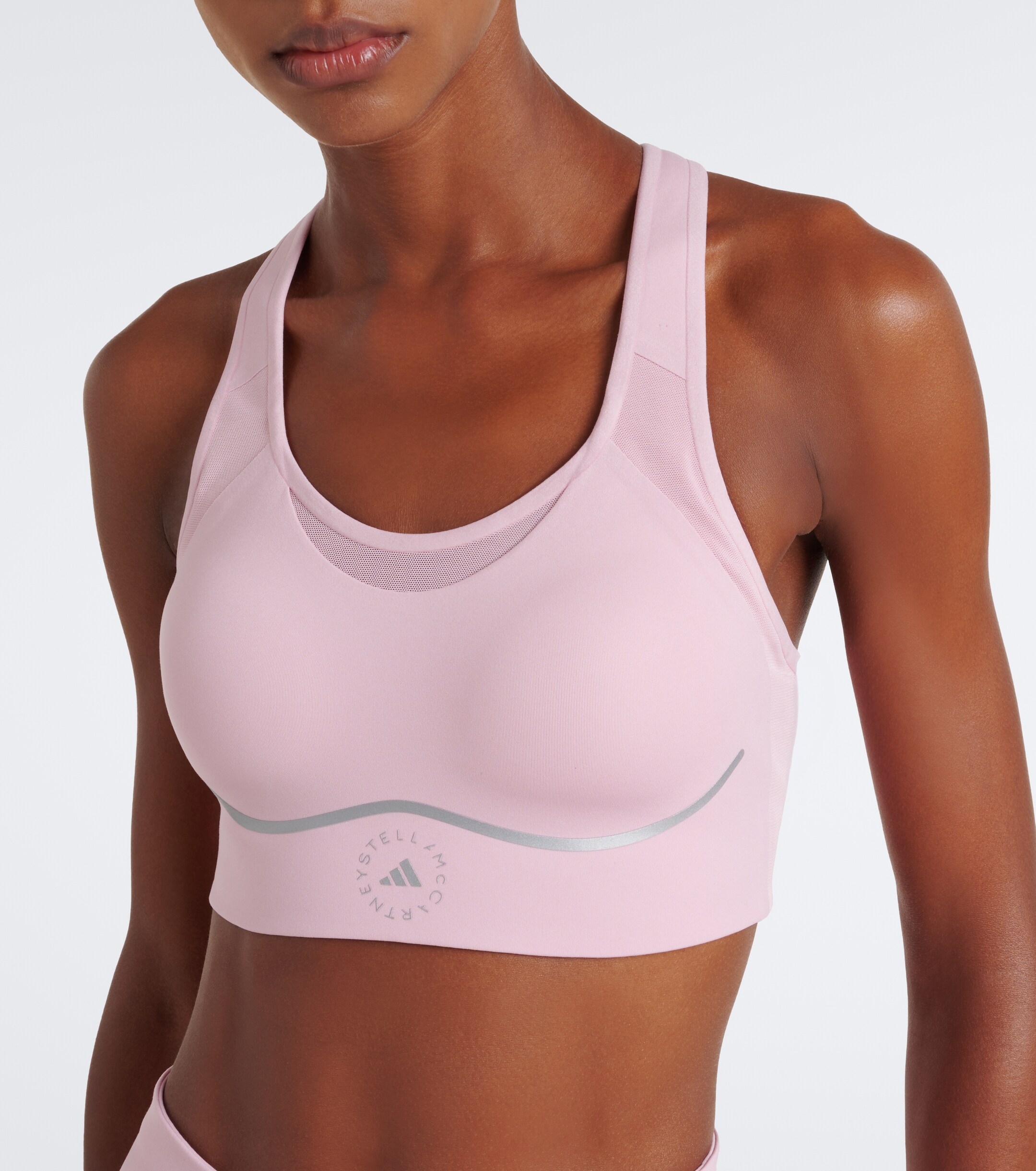 adidas by Stella McCartney Adidas by Stella McCartney Logo padded sports bra