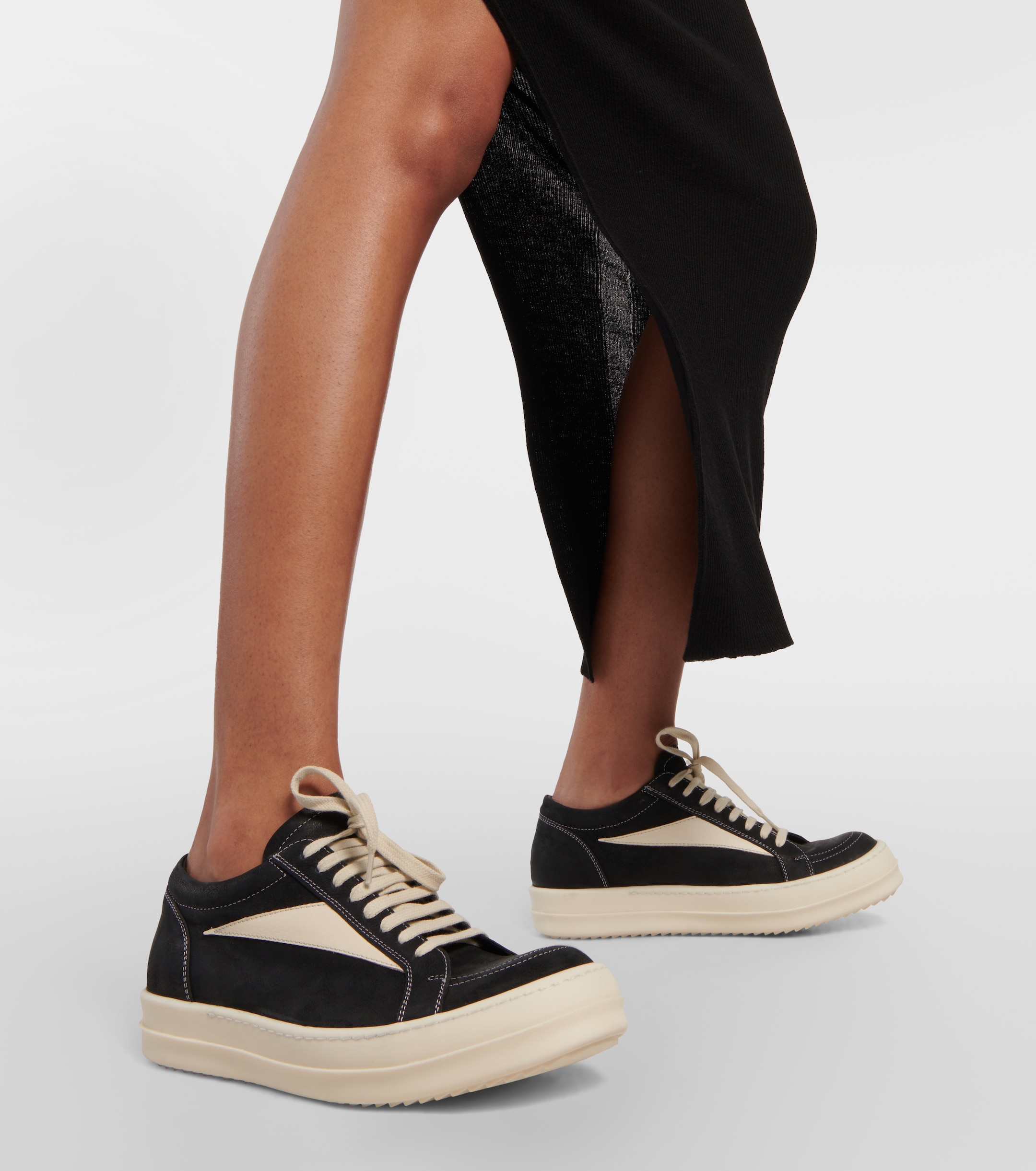 Rick Owens - Luxor Vintage leather sneakers | Plush