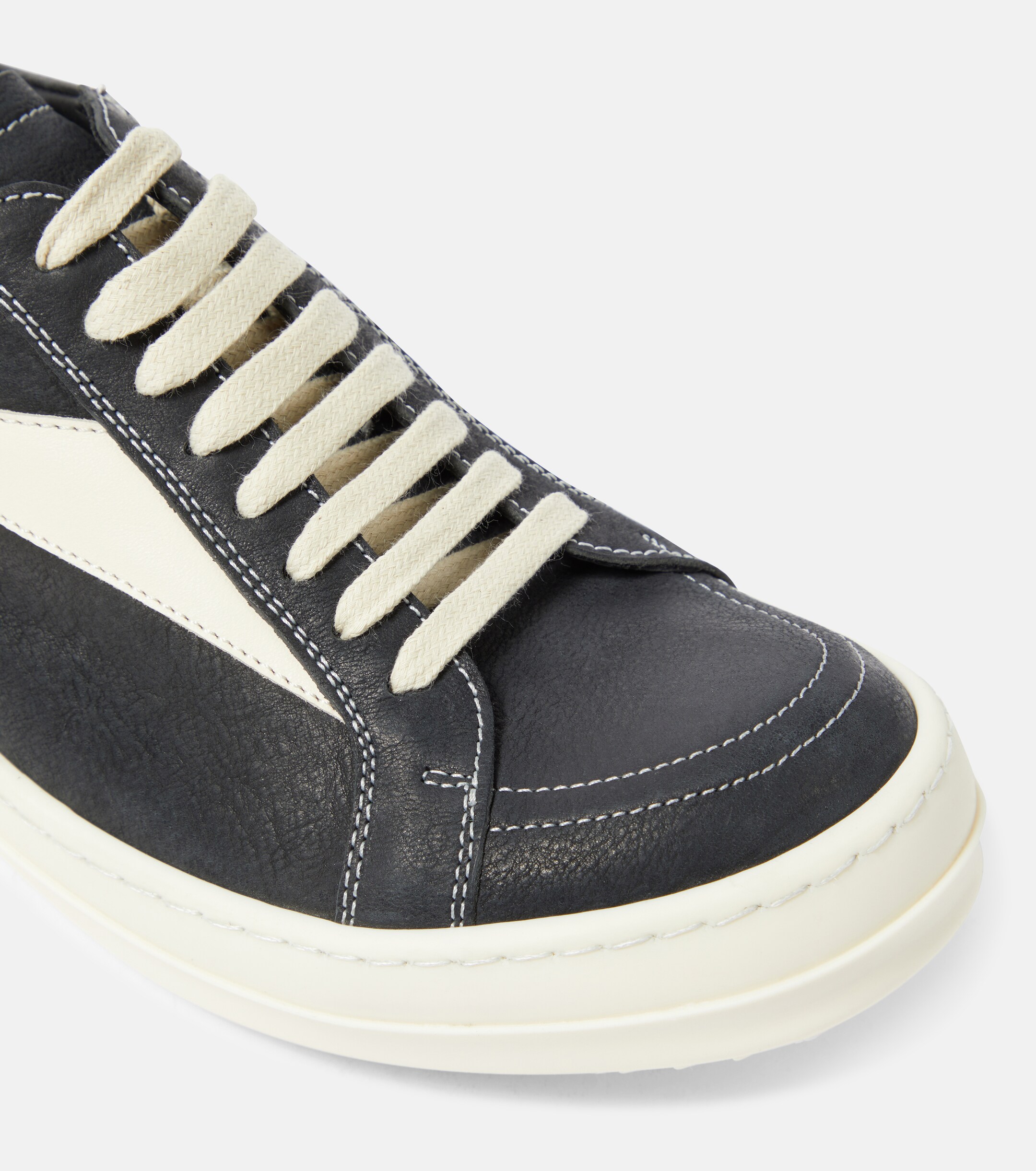 Rick Owens - Luxor Vintage leather sneakers | Plush
