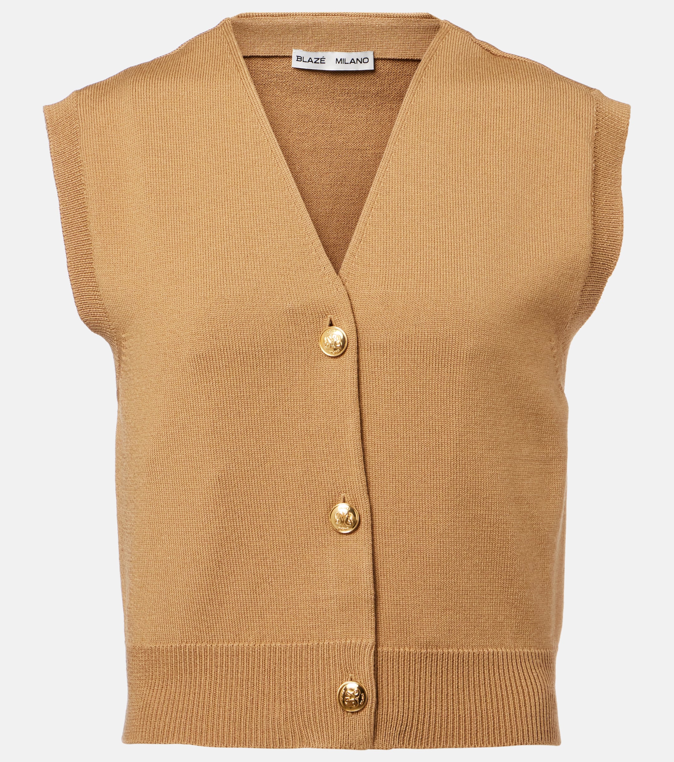 Blazé Milano Blazé Milano Sebright wool-blend sweater vest