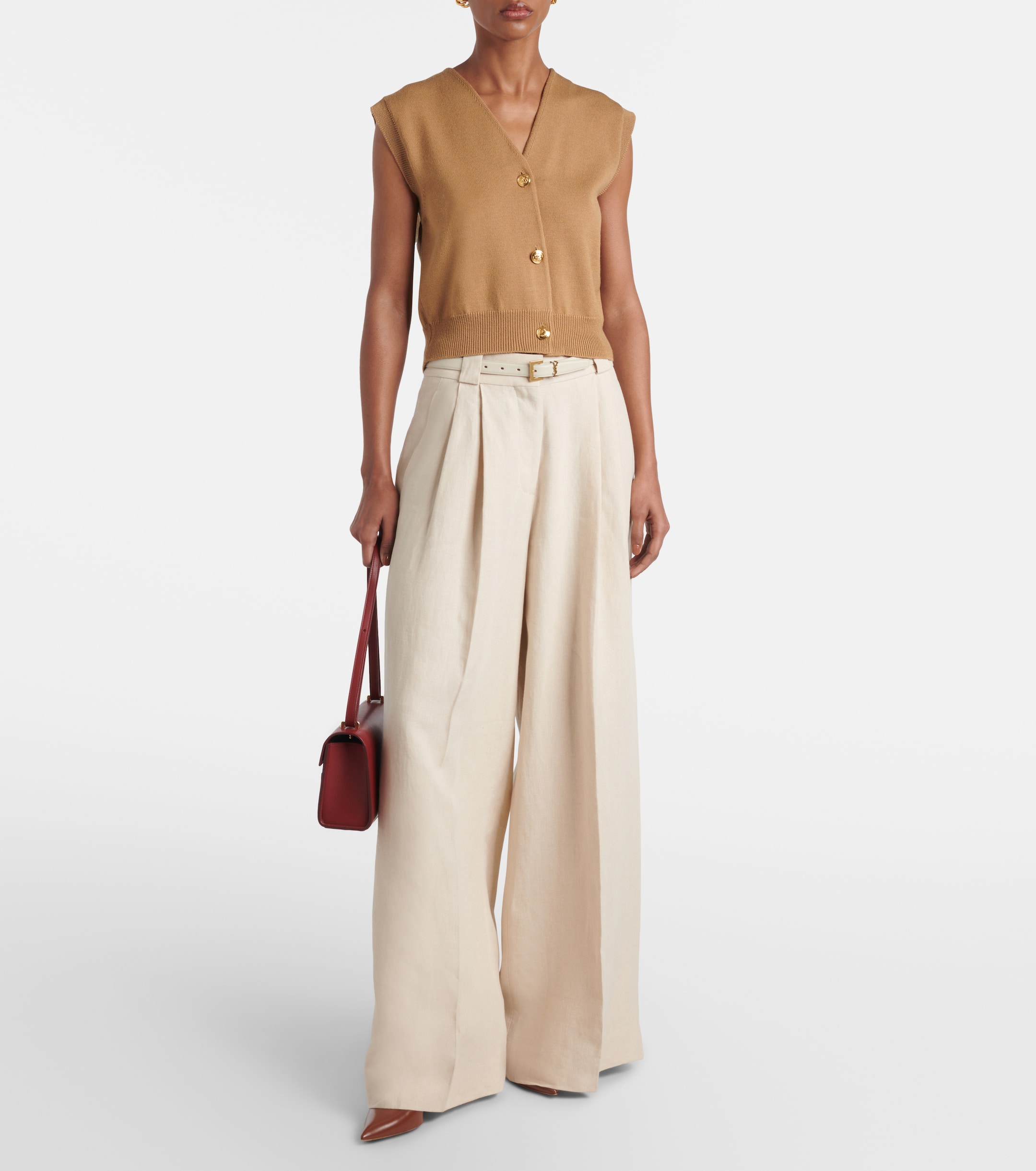Blazé Milano Blazé Milano Sebright wool-blend sweater vest
