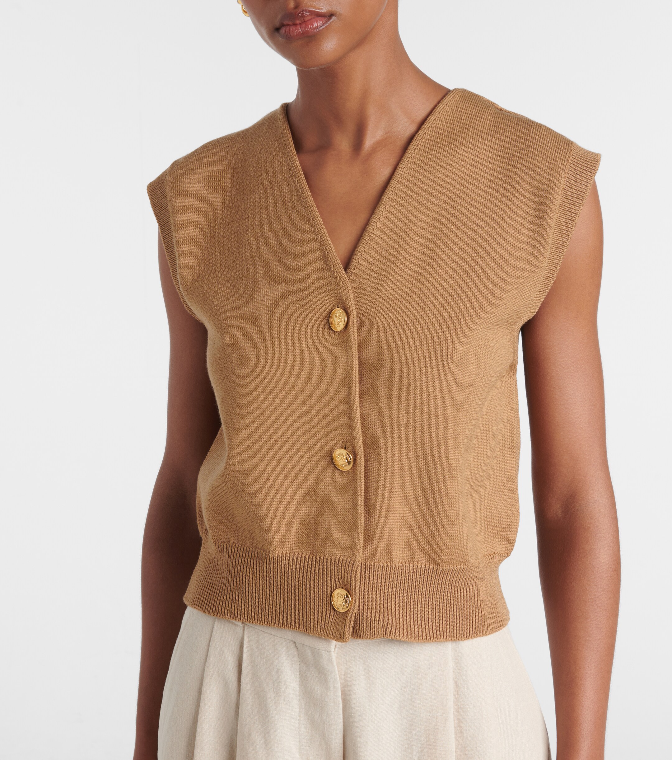 Blazé Milano Blazé Milano Sebright wool-blend sweater vest