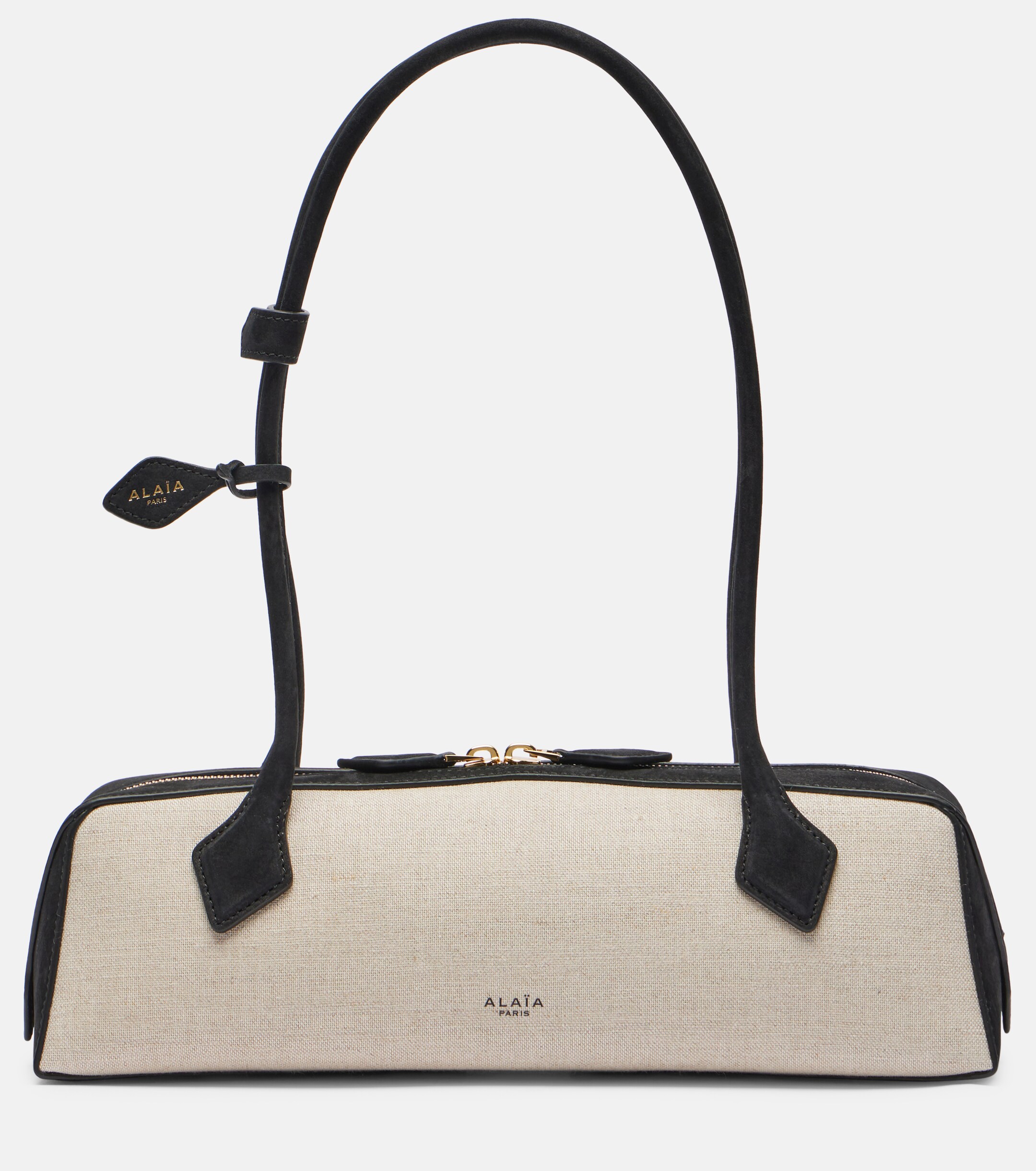 Alaïa Le Teckel Medium canvas shoulder bag