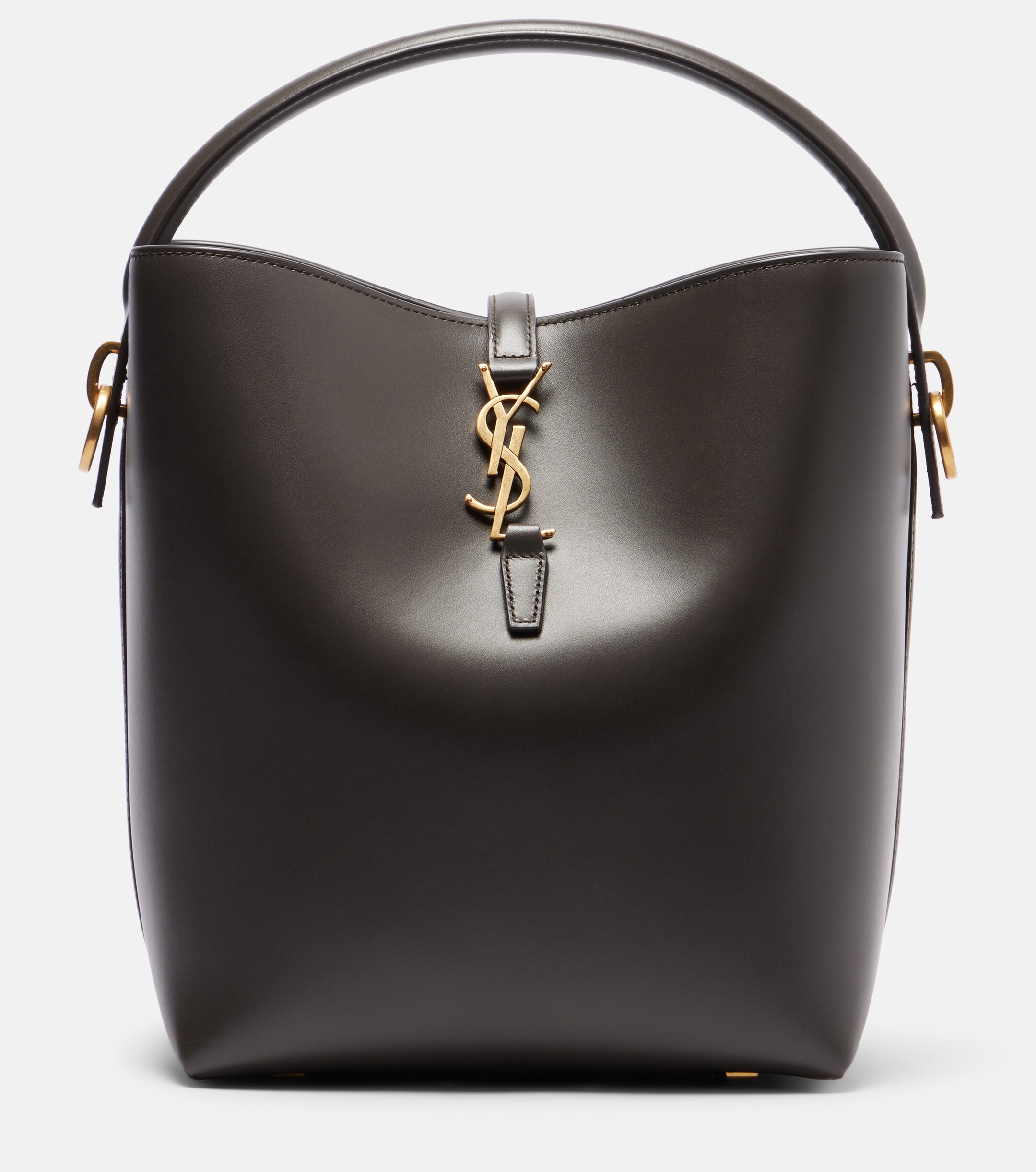 Saint Laurent Le 37 Cassandre leather bucket bag
