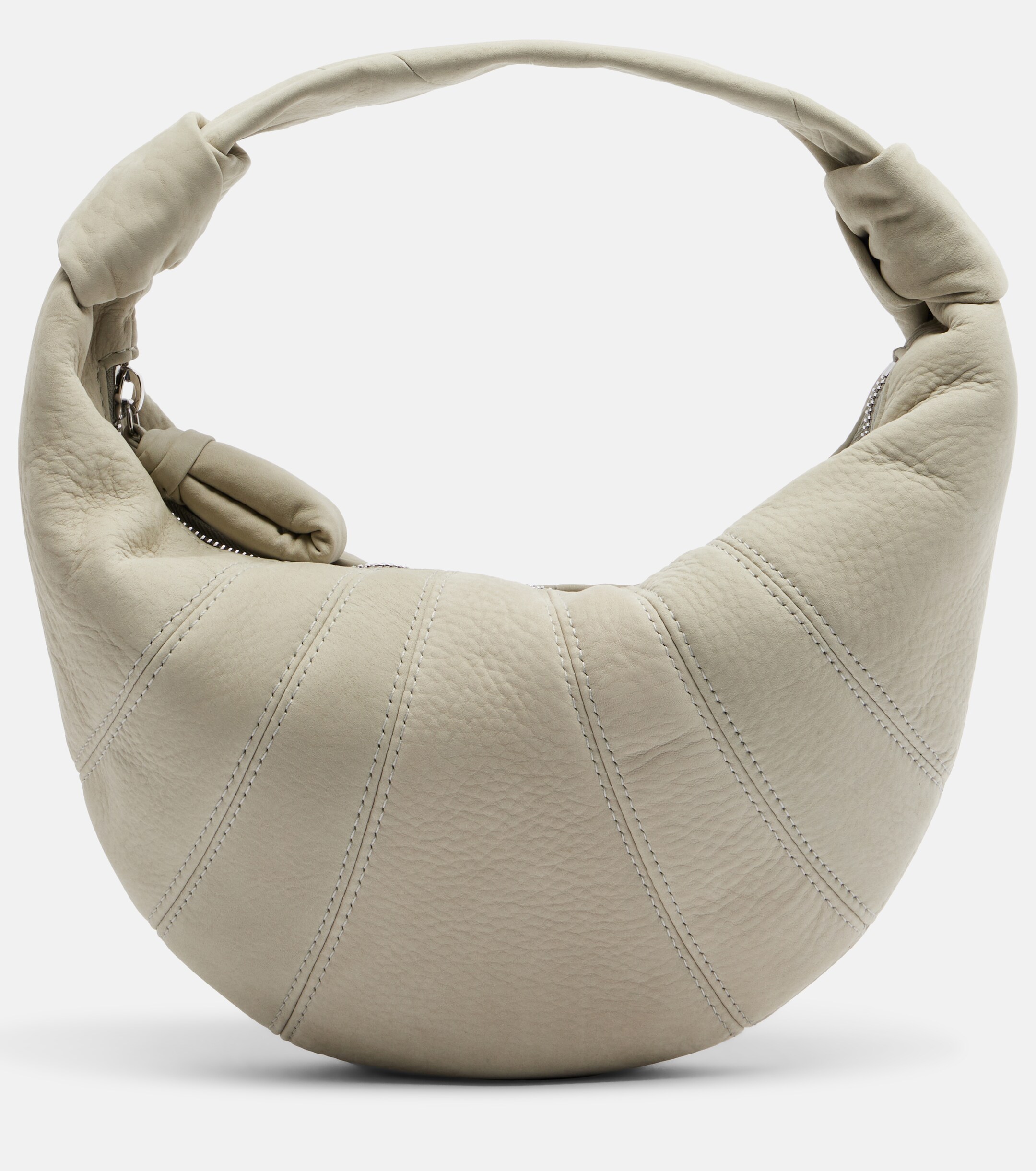 Lemaire Fortune Croissant Mini leather top-handle bag