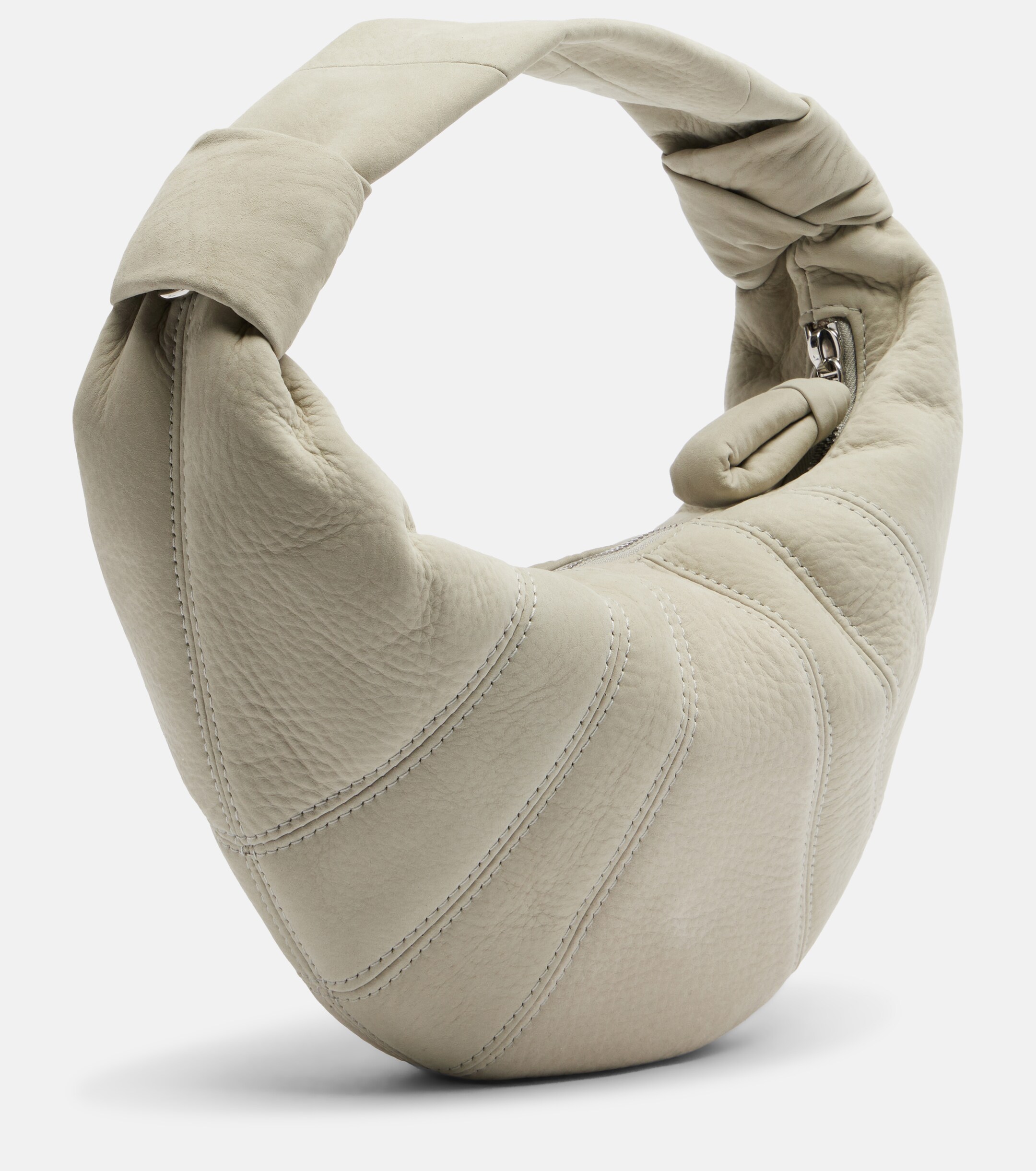 Lemaire Fortune Croissant Mini leather top-handle bag