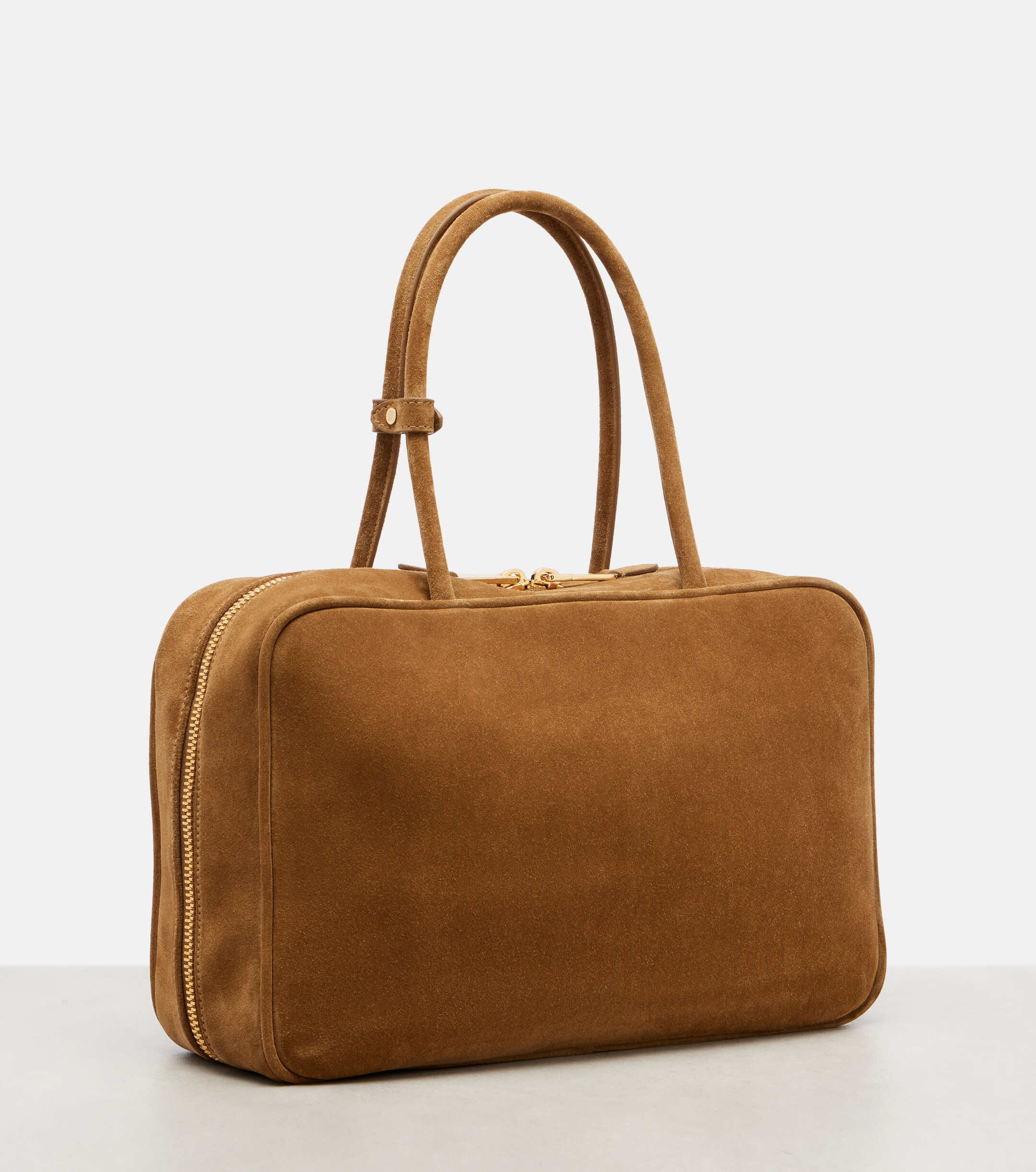Miu Miu Beau Large suede top-handle bag