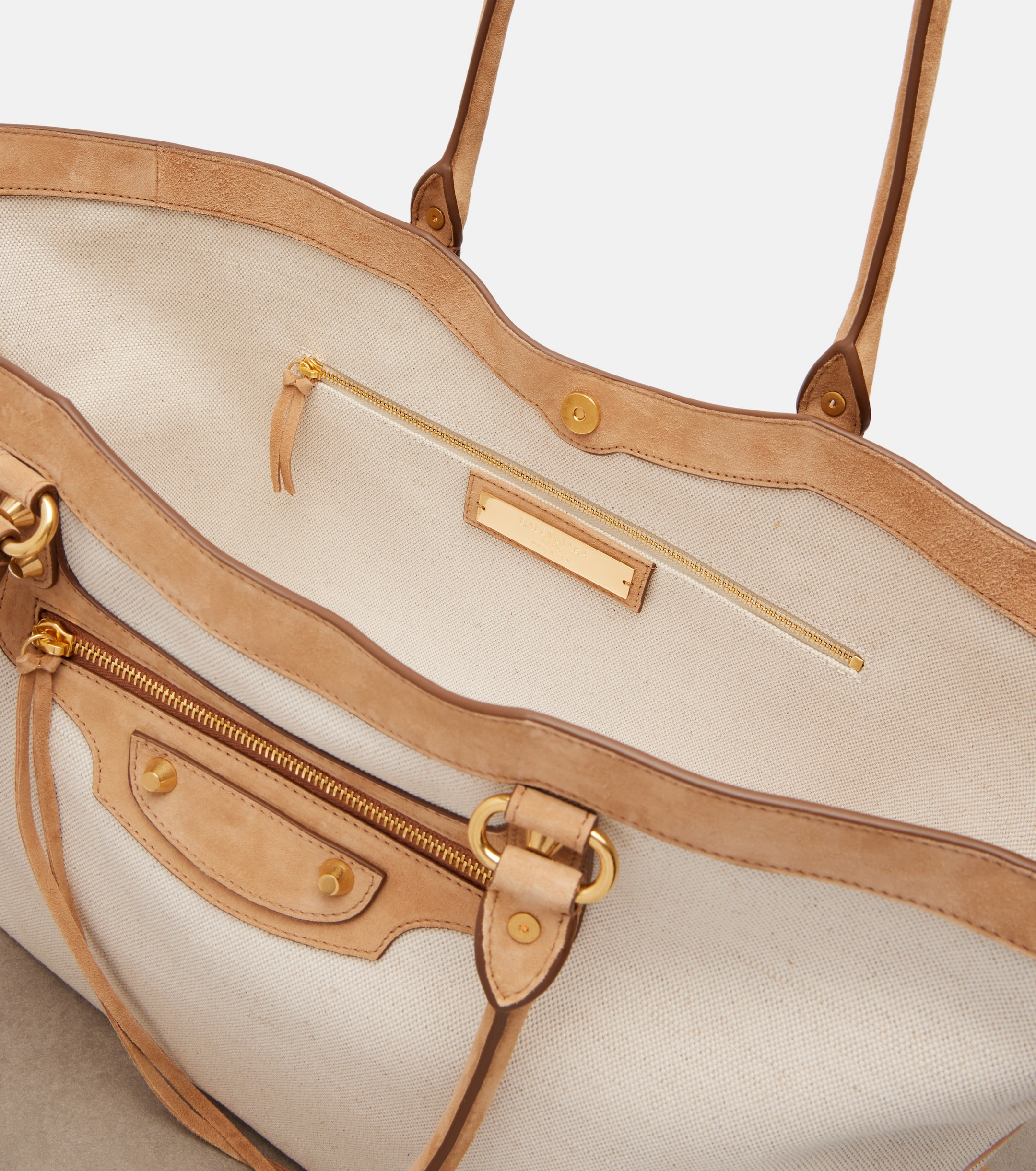 Balenciaga Le City Beach Medium canvas tote bag