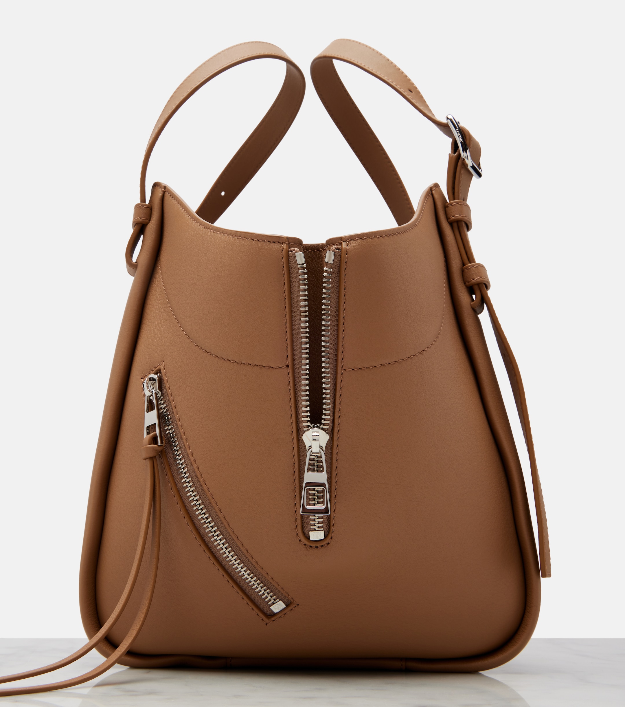 Loewe Hammock Flip Medium leather top-handle bag