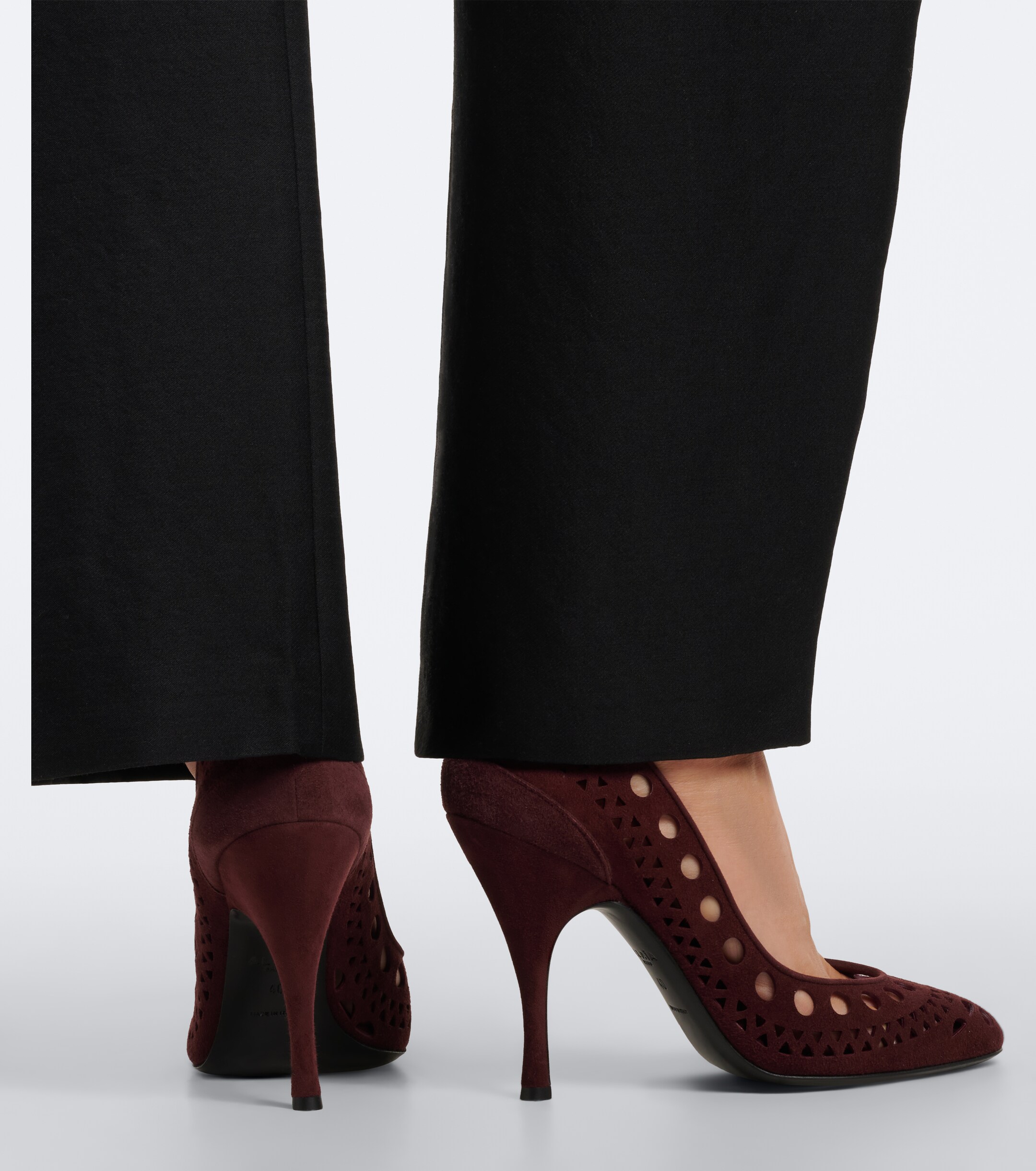 Alaïa Alaïa Vienne suede pumps