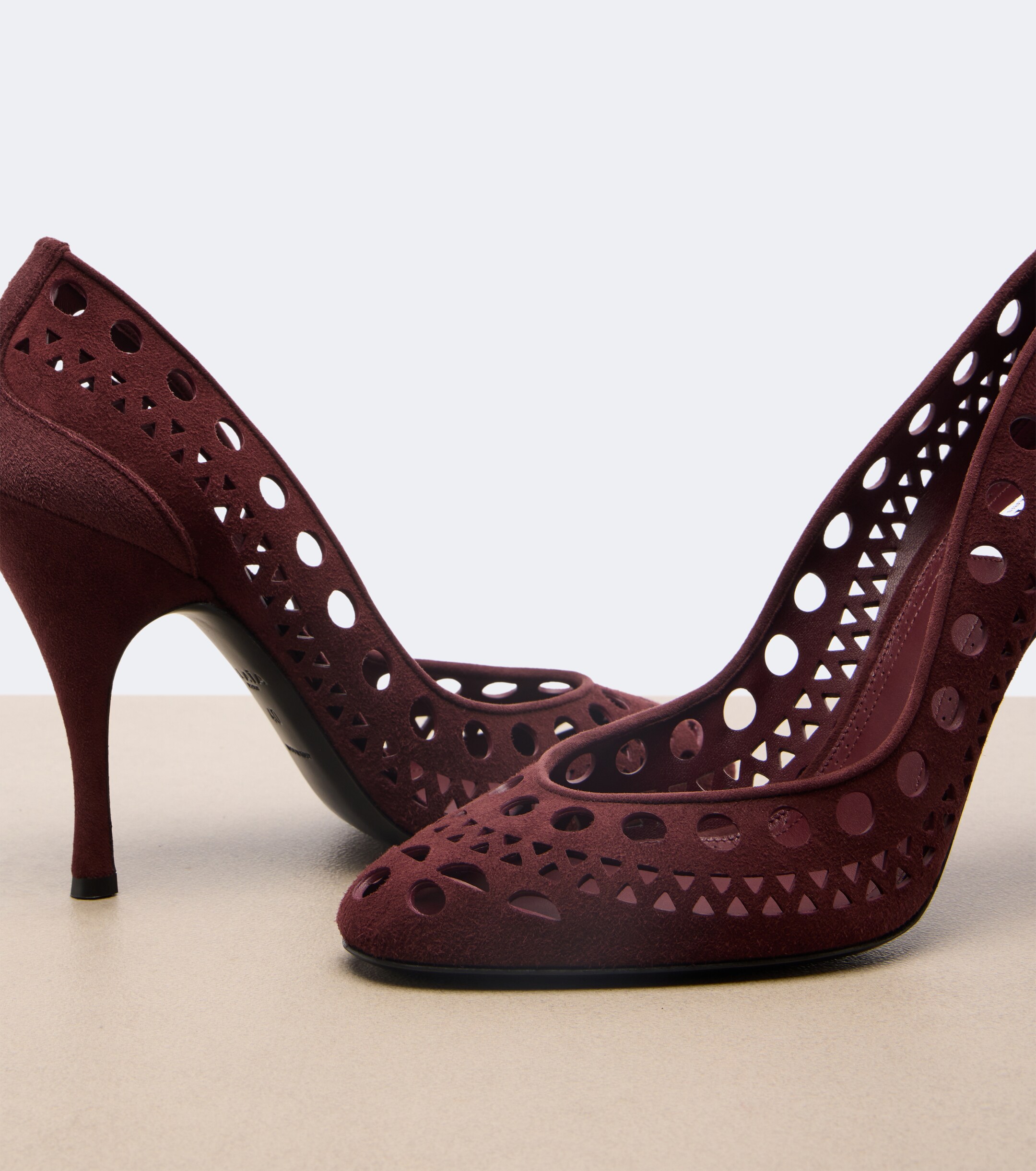 Alaïa Alaïa Vienne suede pumps