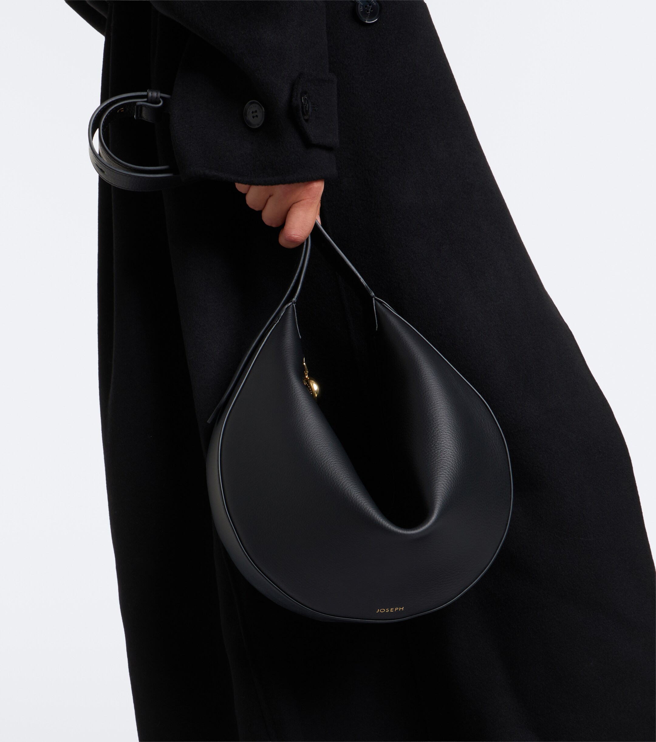 JOSEPH Bean Large leather shoulder bag