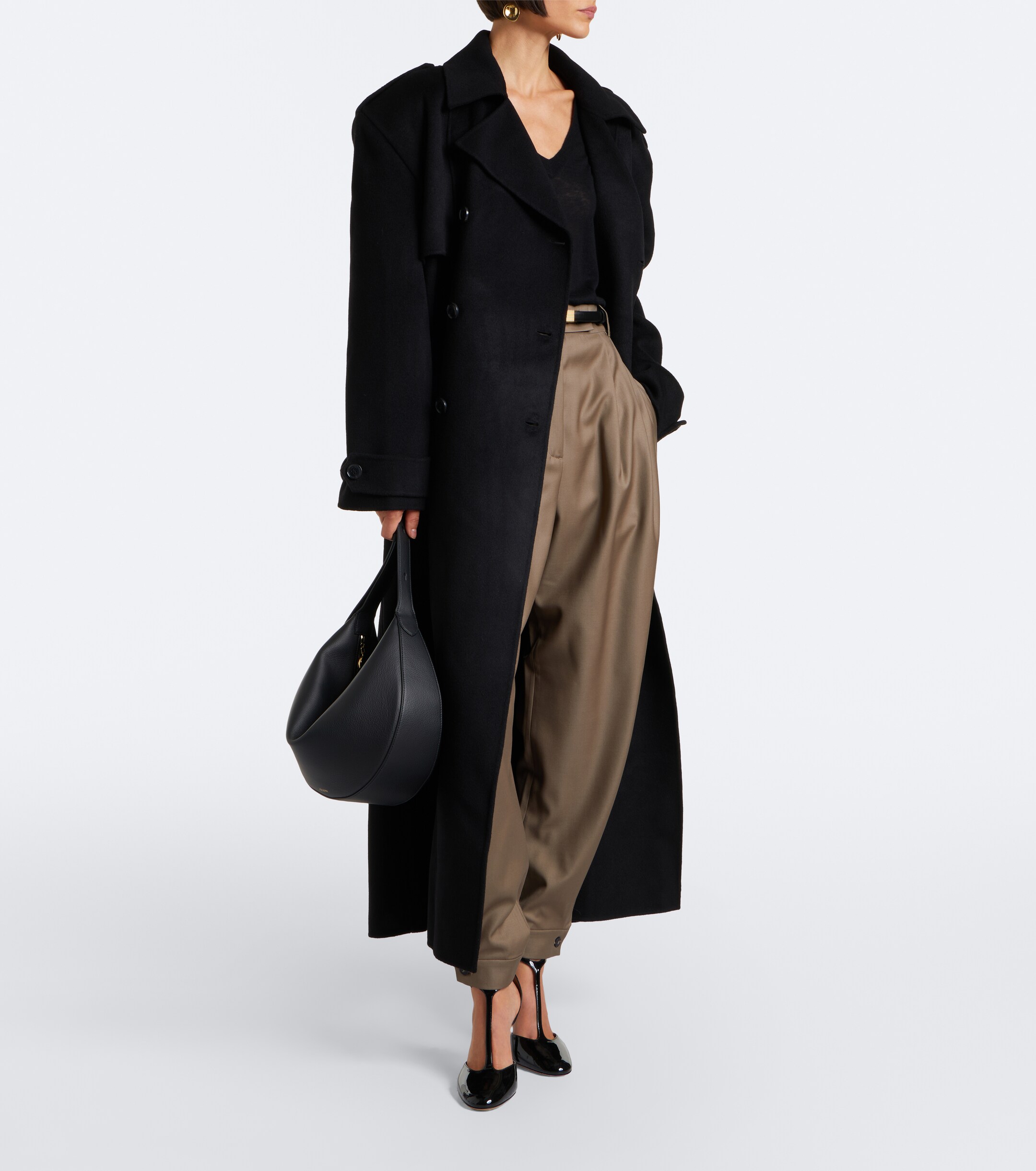 JOSEPH Bean Large leather shoulder bag