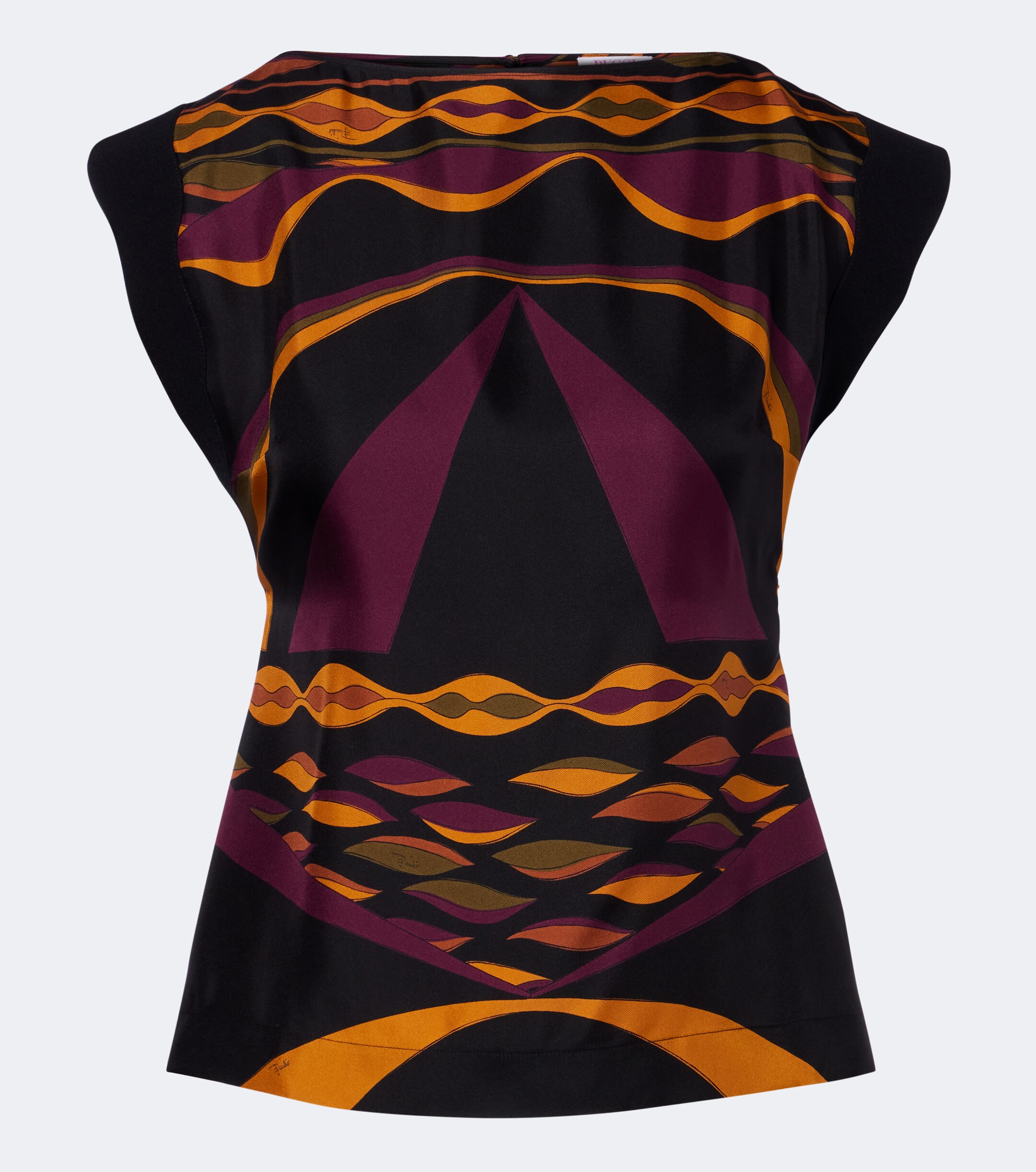 Pucci Pucci Dune silk twill top