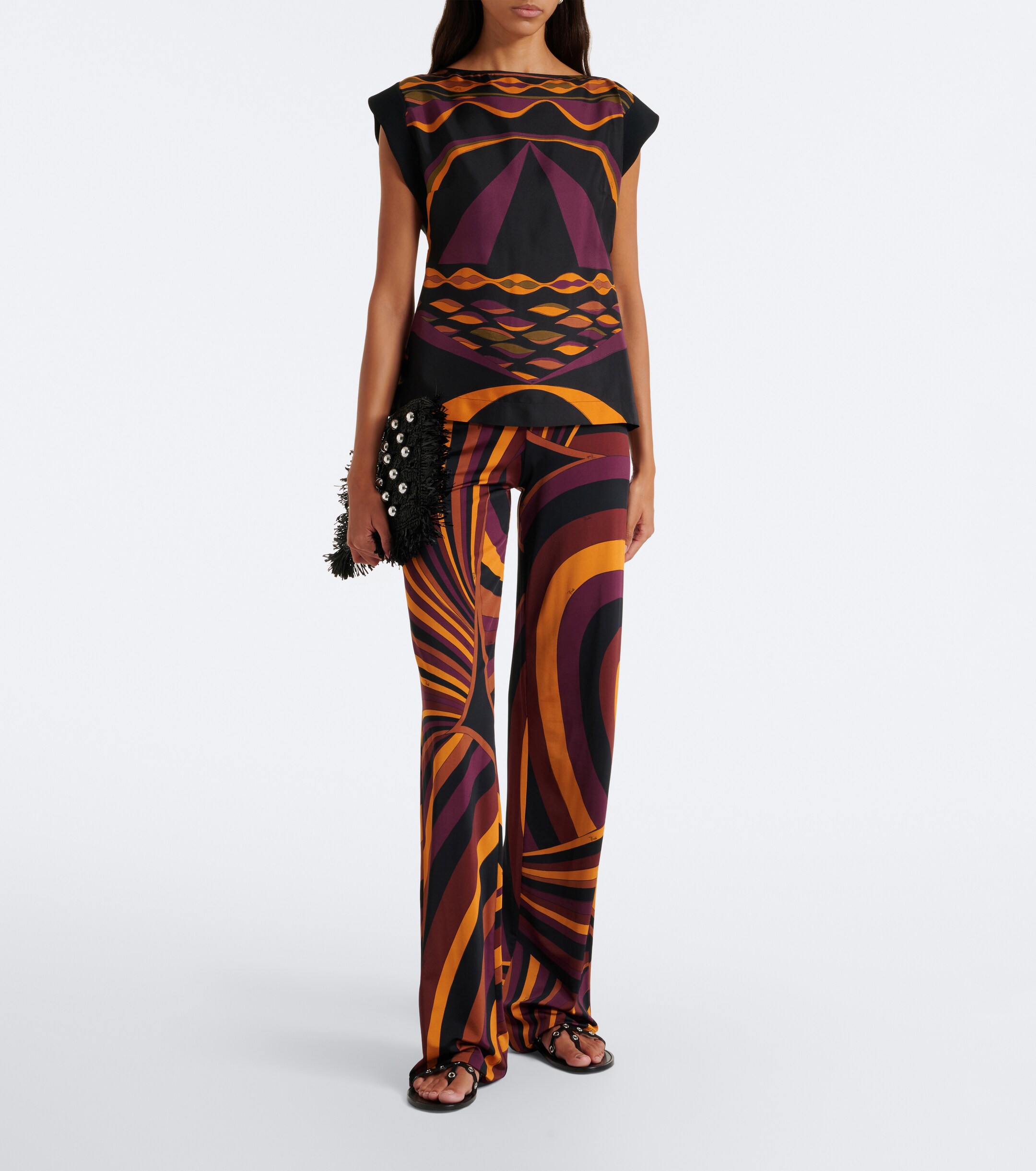 Pucci Pucci Dune silk twill top
