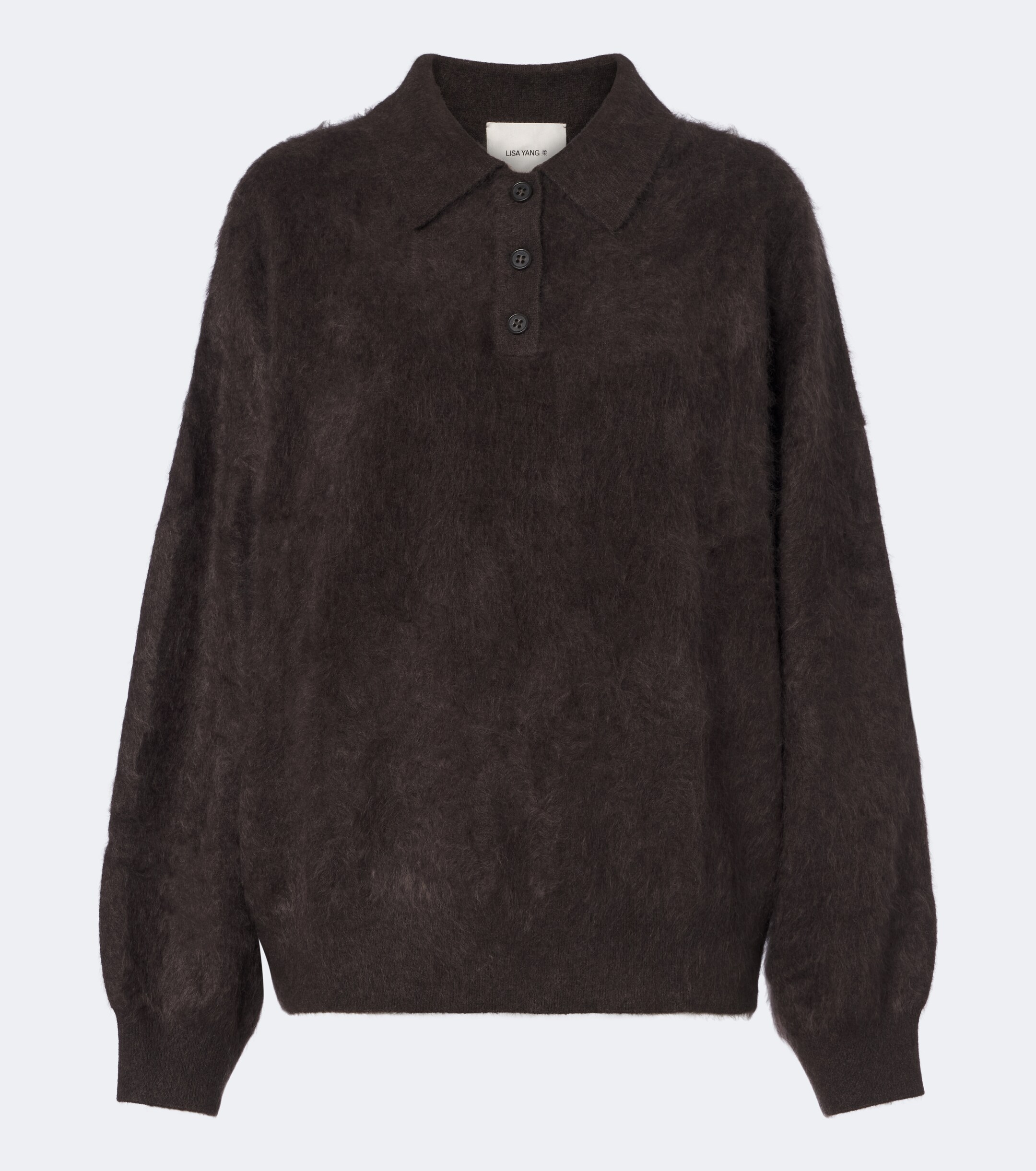 LISA YANG Lisa Yang Valdis cashmere polo sweater