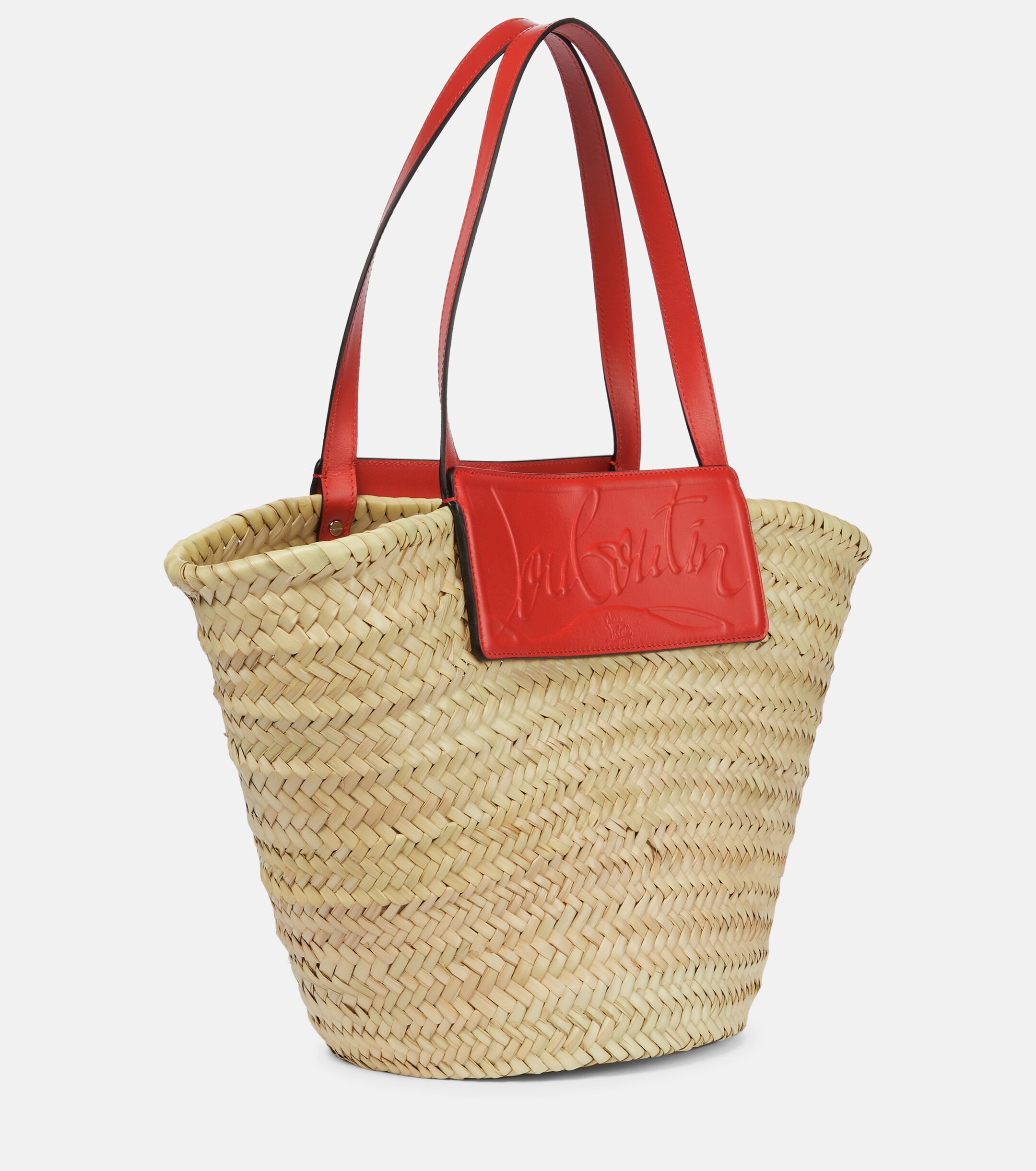 CHRISTIAN LOUBOUTIN Loubishore woven tote