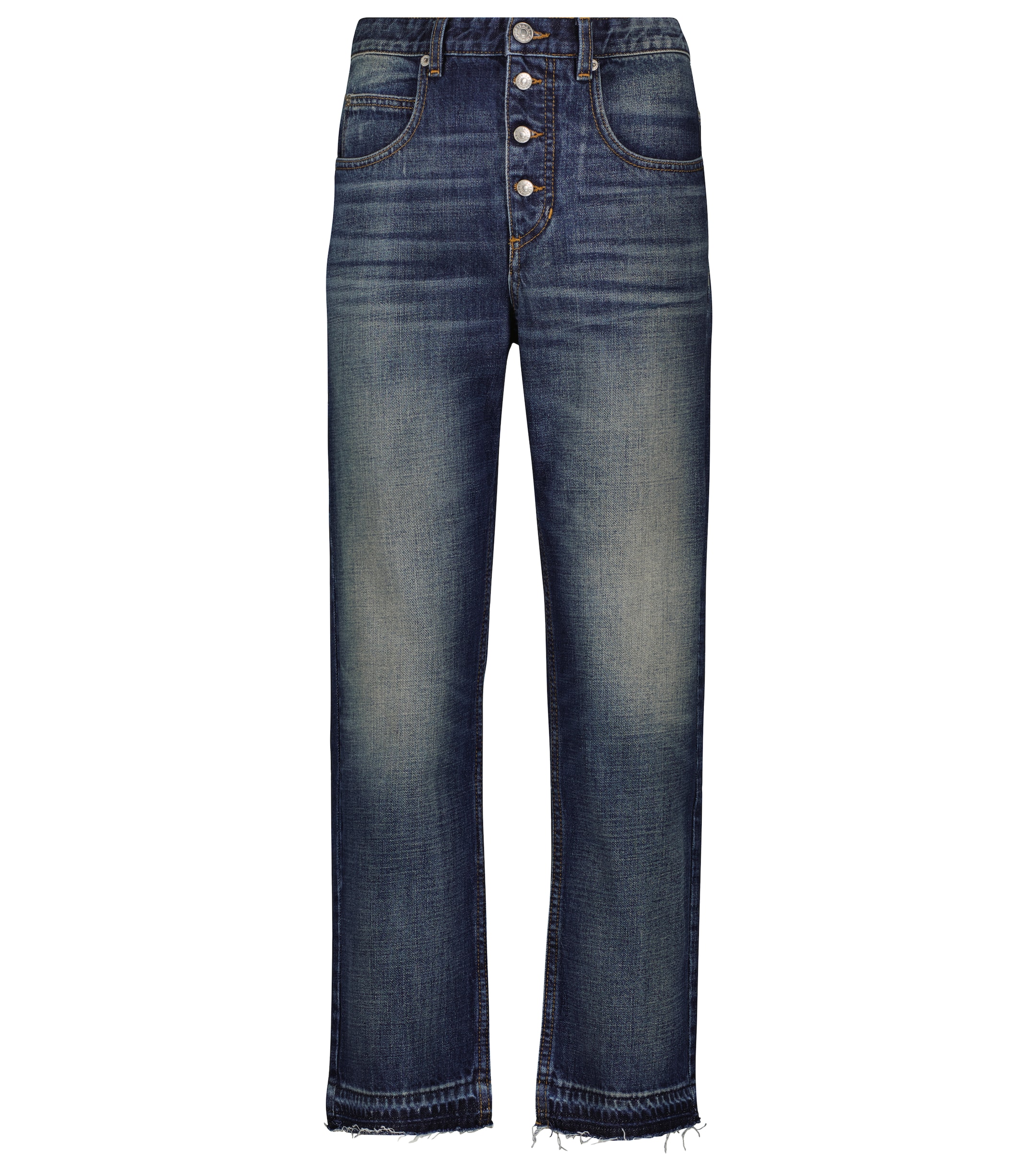 Marant Étoile Belden high-rise straight jeans