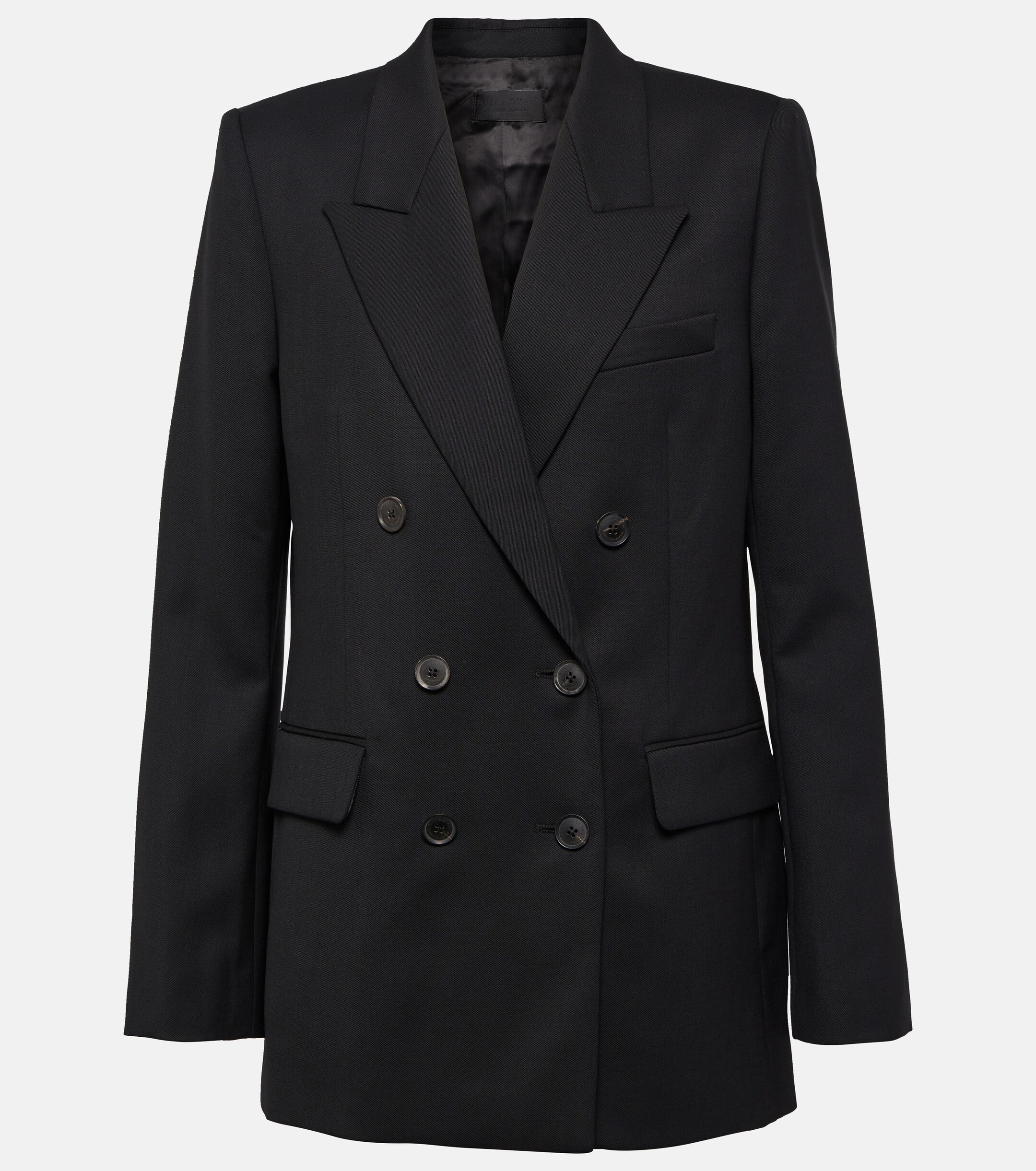 Nili Lotan Valerie wool twill blazer thumbnail