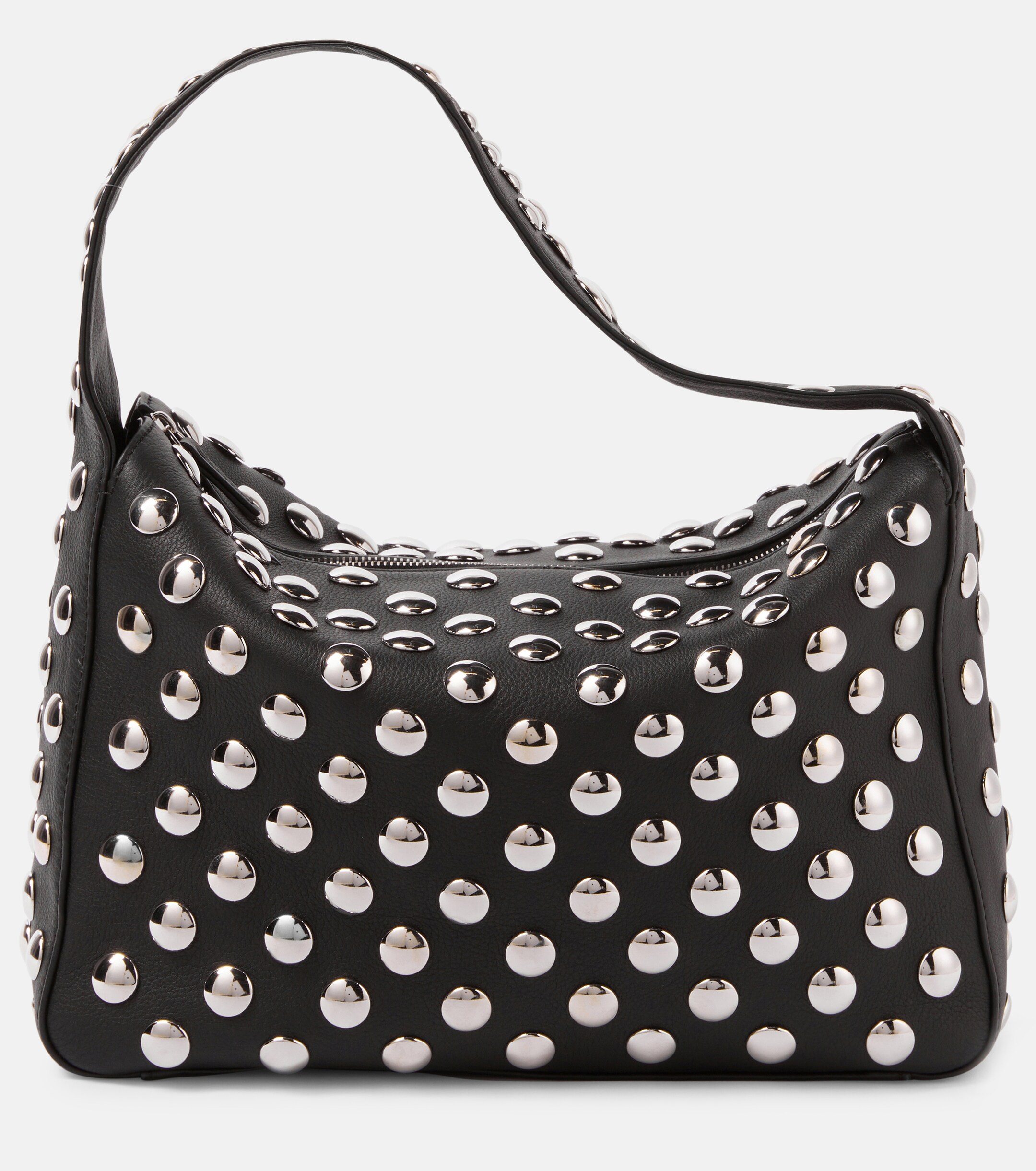 KHAITE Elena Medium studded leather shoulder bag