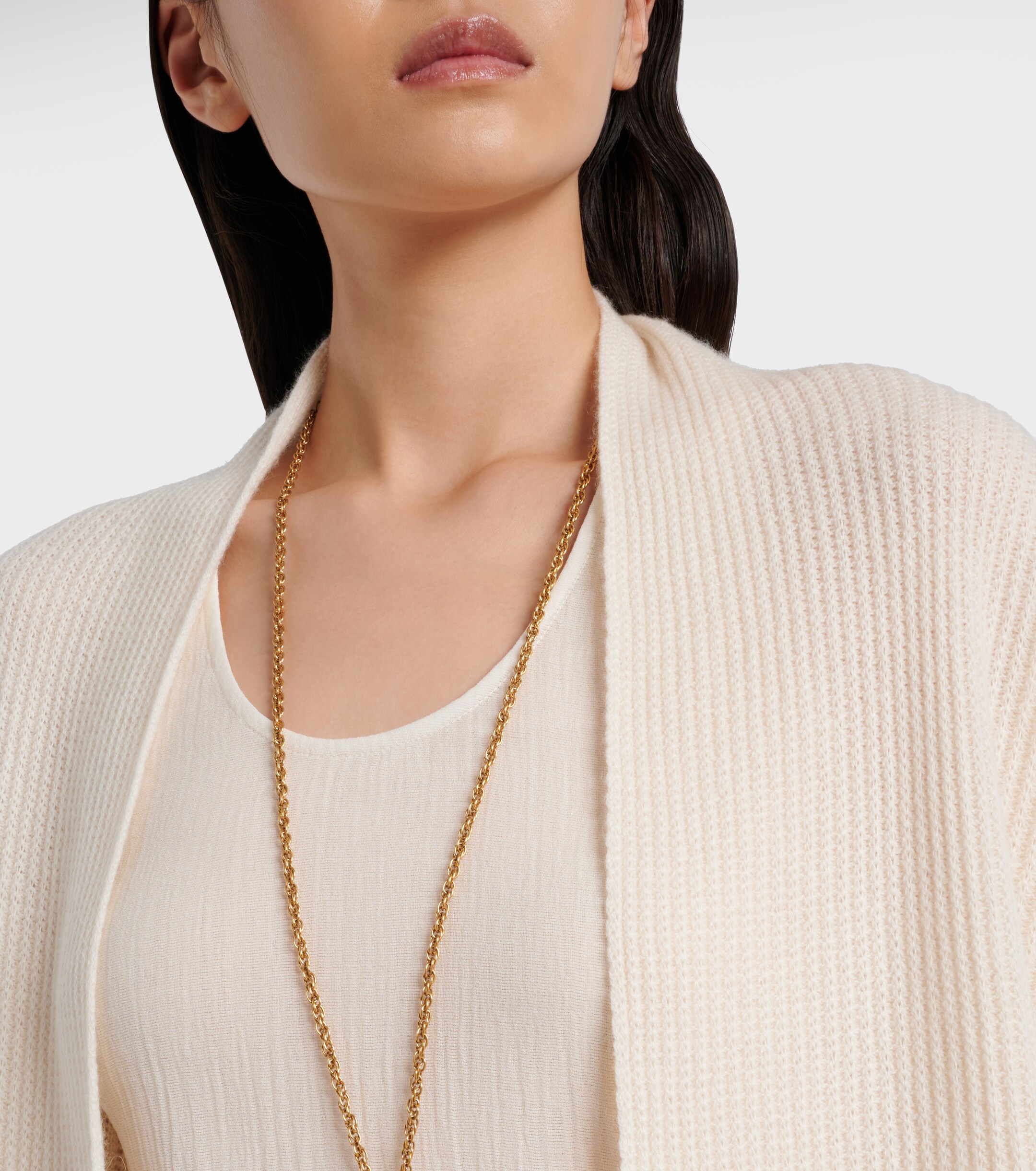 Jardin des Orangers Ribbed-knit cashmere cardigan thumbnail