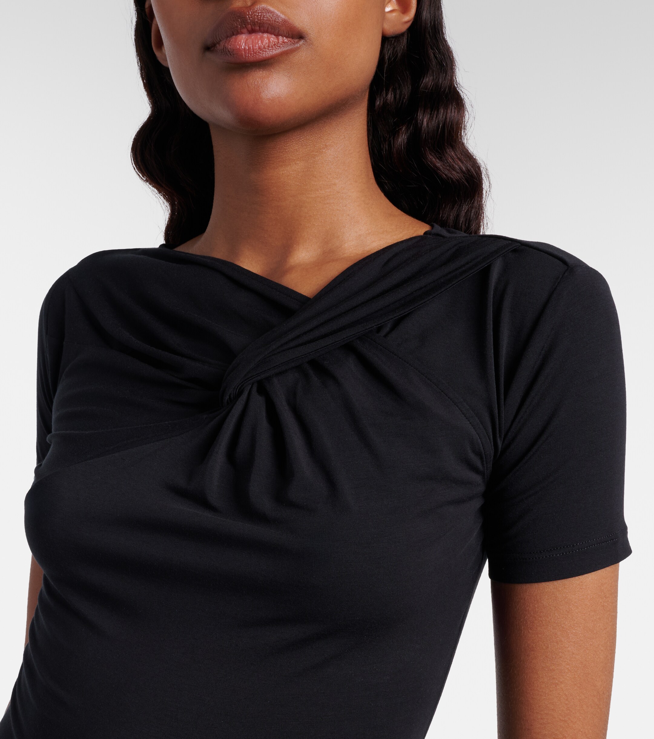 Eres Eres Anna gathered T-shirt