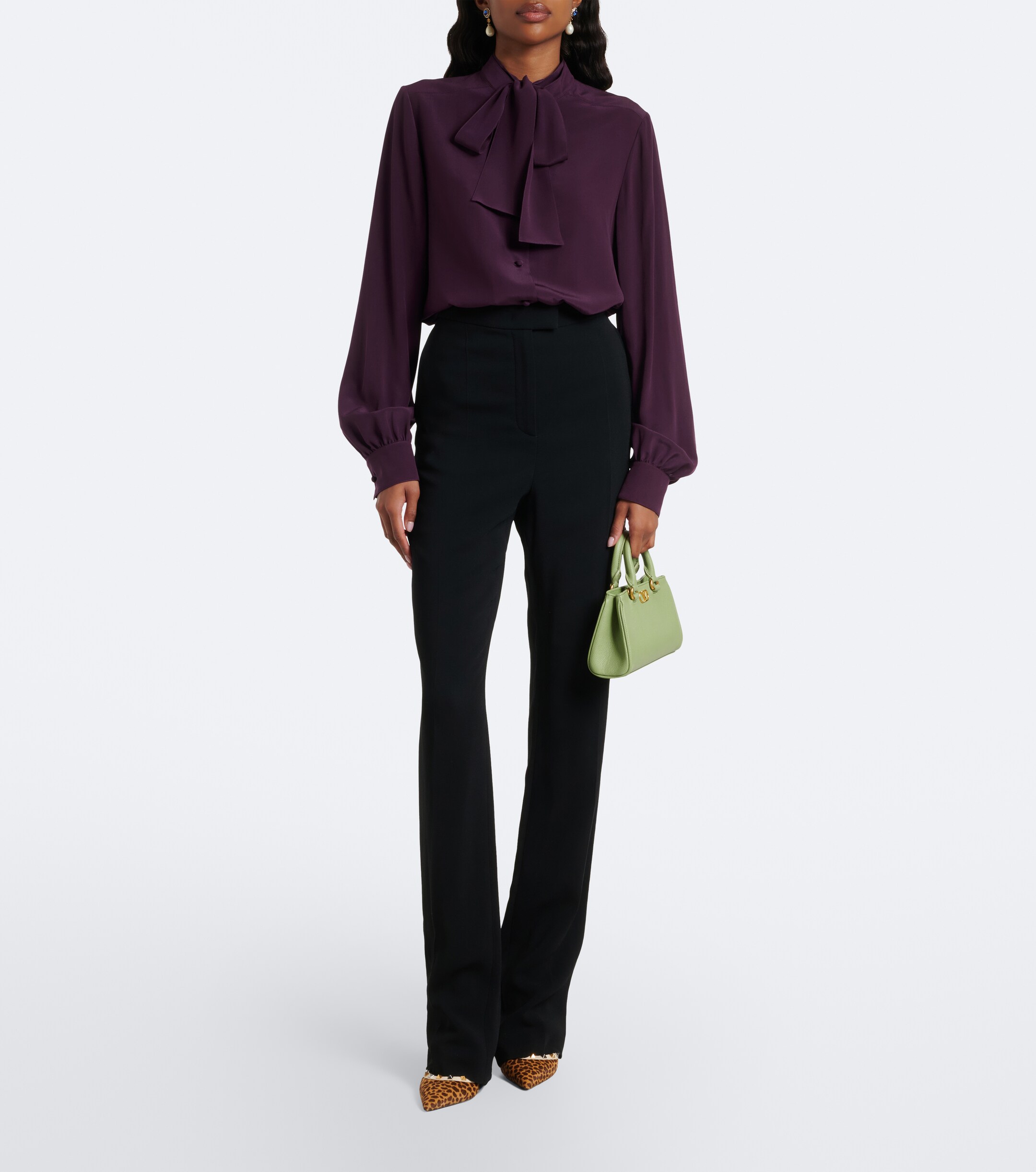 Valentino Garavani VLogo Mini leather top-handle bag thumbnail