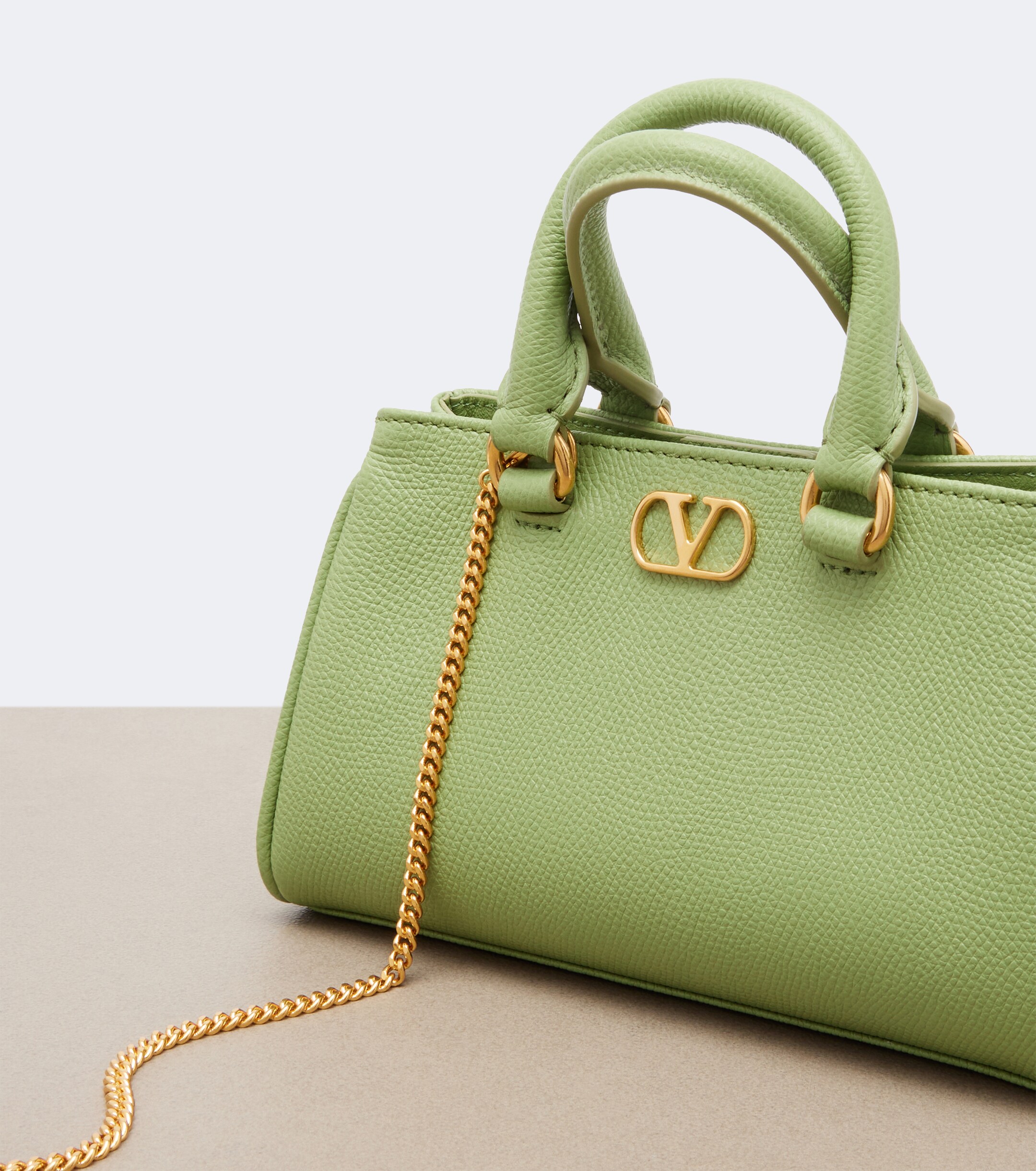 Valentino Garavani VLogo Mini leather top-handle bag thumbnail