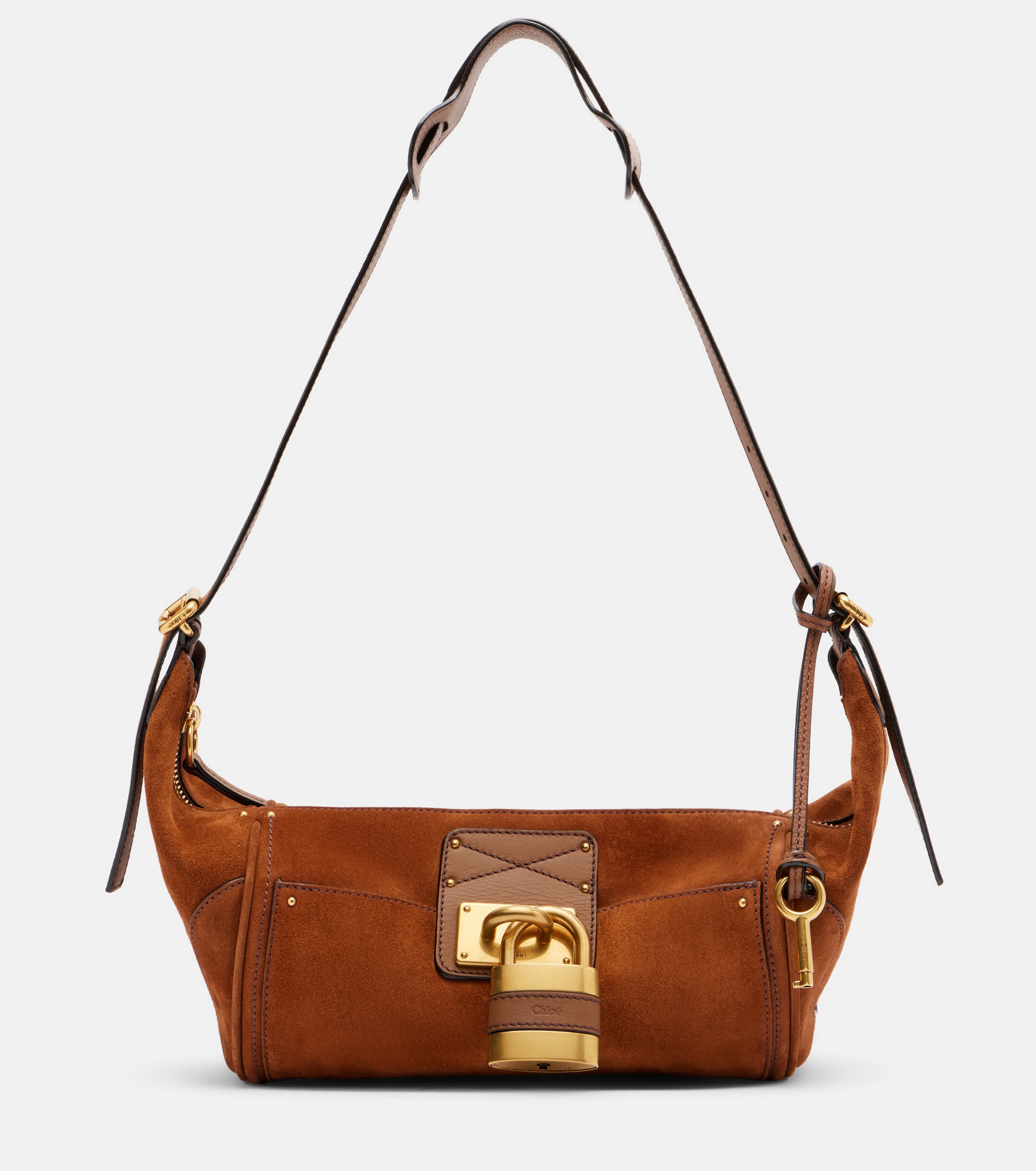 Chloé Paddington Small suede shoulder bag