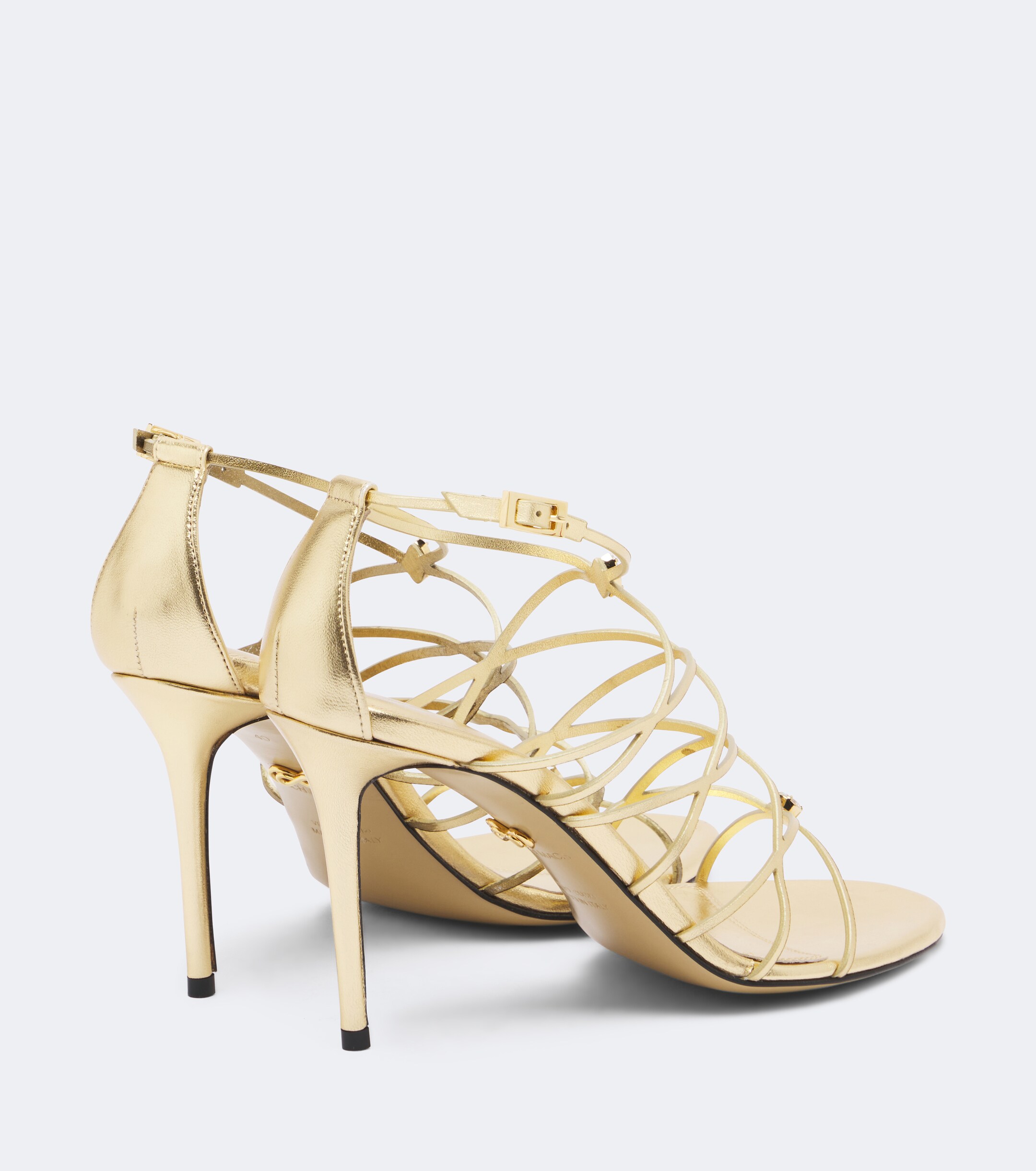 MACH & MACH Mach & Mach Daisy embellished leather sandals