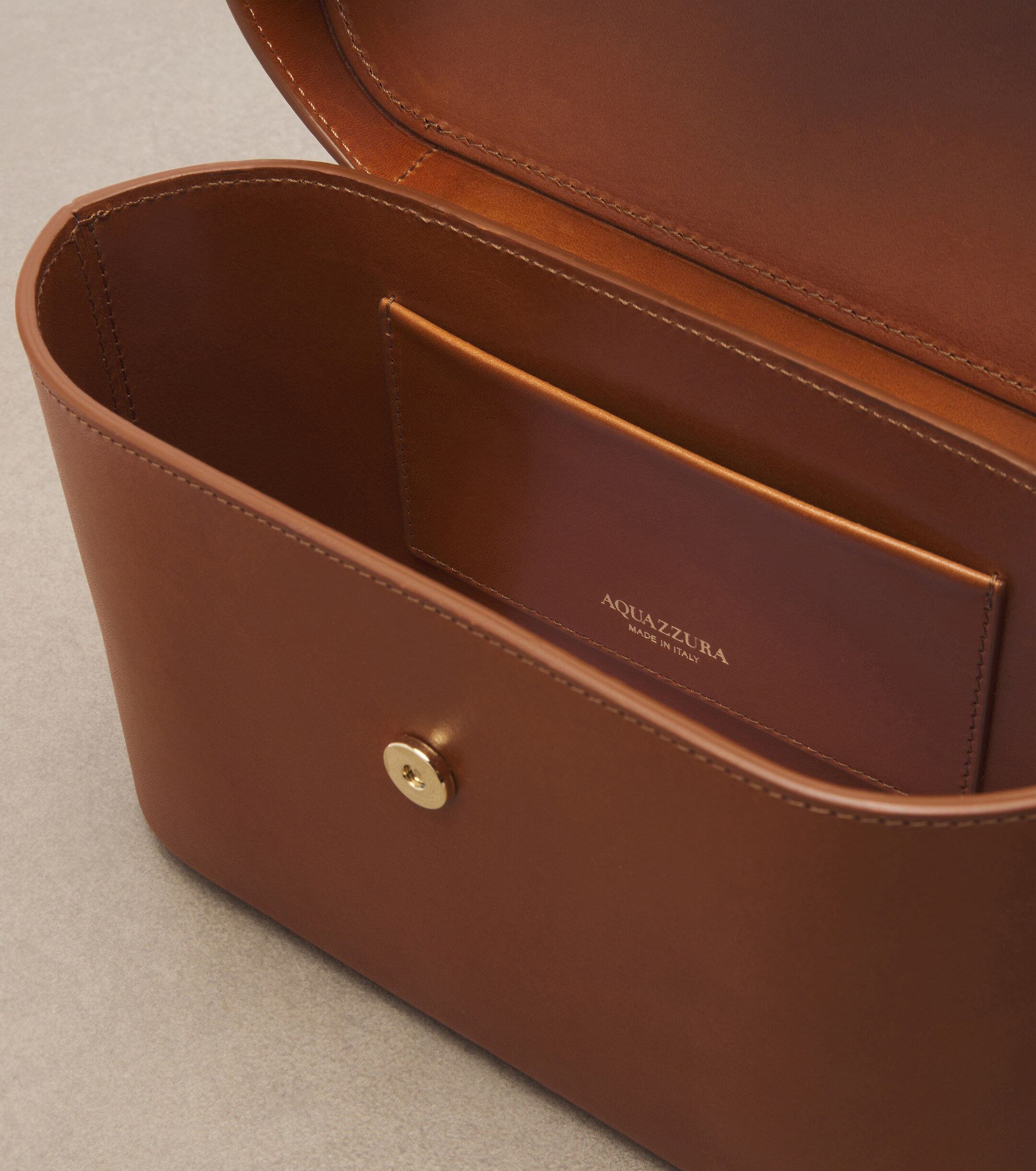 AQUAZZURA Aquazzura Belgravia Small leather vanity bag