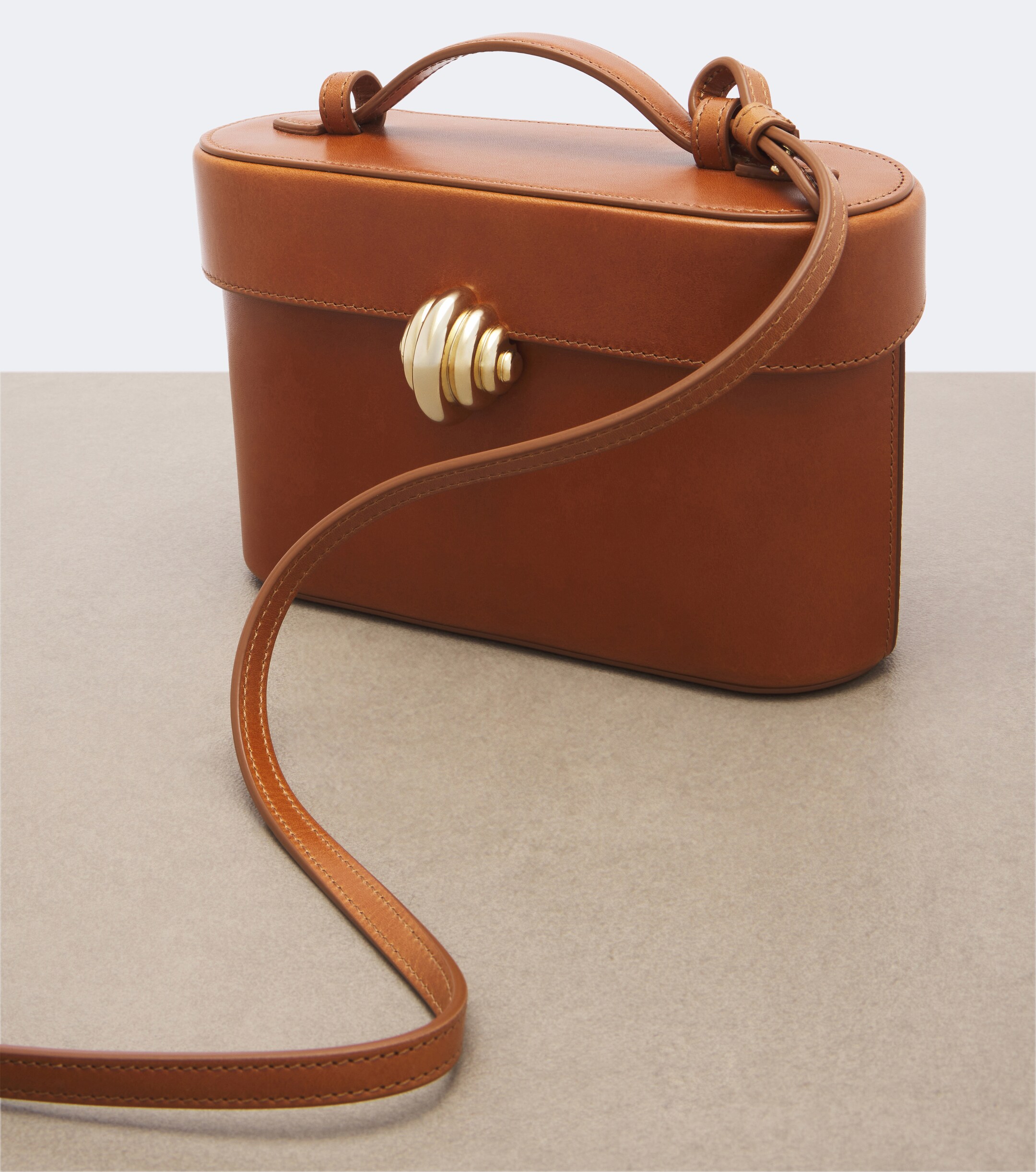 AQUAZZURA Aquazzura Belgravia Small leather vanity bag