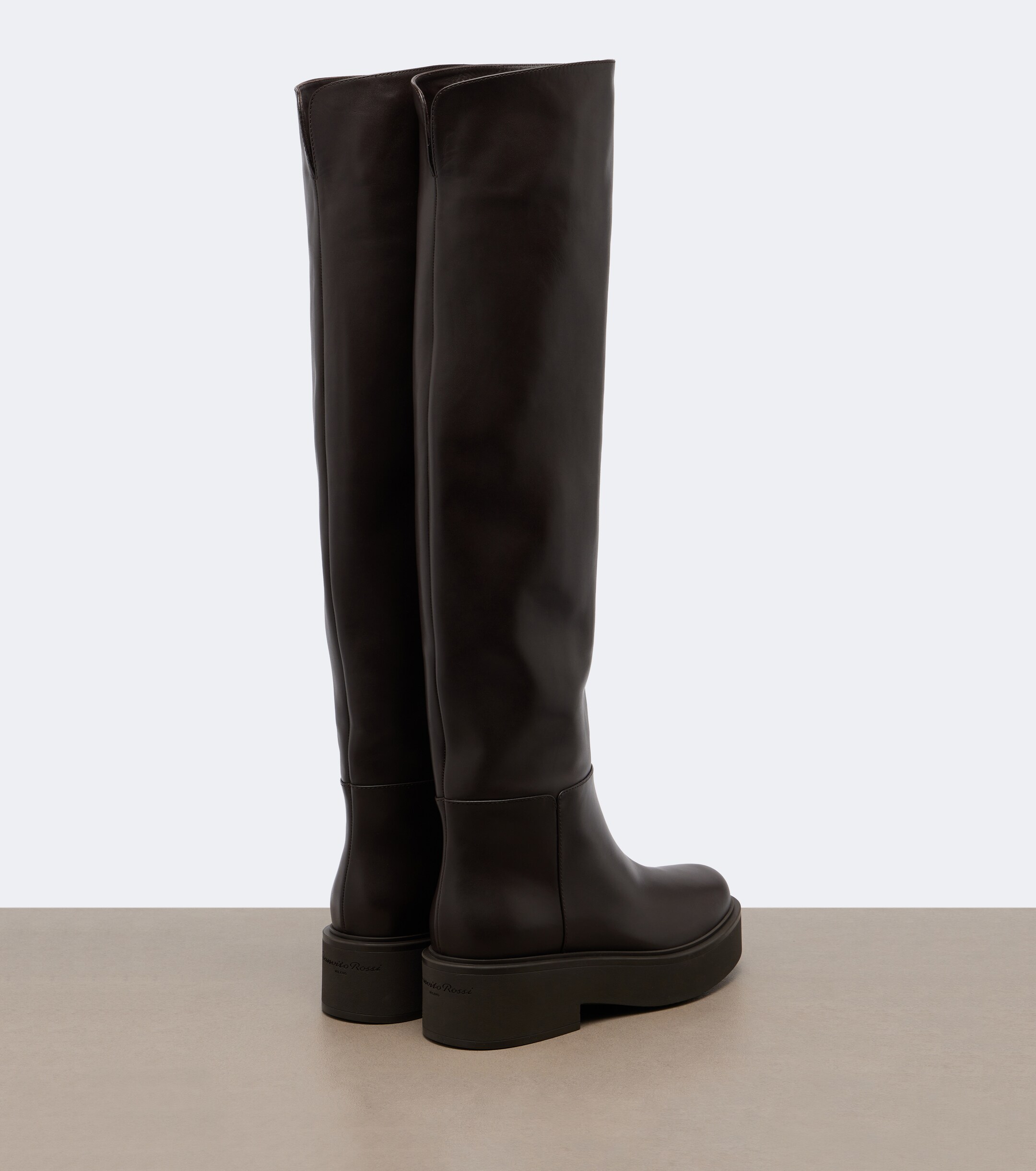 GIANVITO ROSSI Gianvito Rossi Hiro leather over-the-knee boots